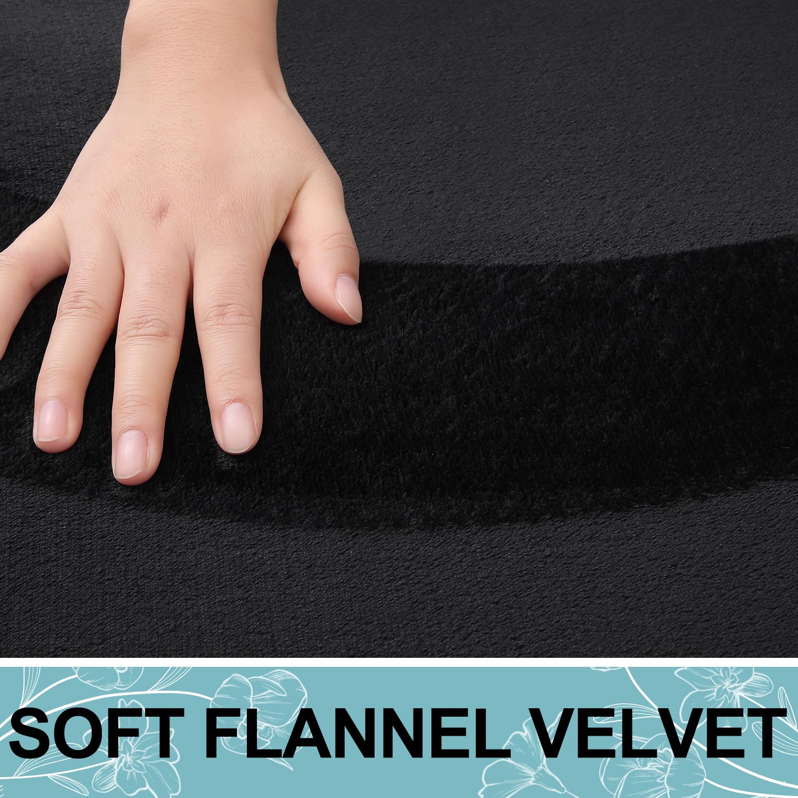 Memory Foam U-Shaped Toilet Bathroom Rugs,Extra Soft Absorbent Non-Slip Contoured Rugs, Machine Washable Contour Bath Mats for Bathroom Toilet