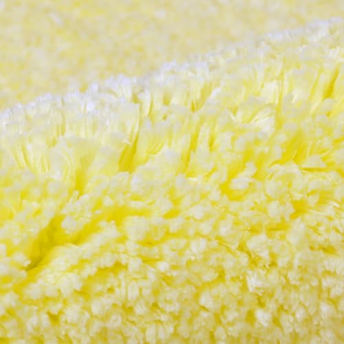 Bathroom Rug Non Slip Bath Mat for Bathroom Water Absorbent Soft Microfiber Shaggy Bathroom Mat Machine Washable Bath Rug for Bathroom Thick Plush Rugs for Shower