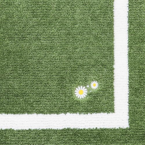 Bathroom-Rug-Non-Slip-Bath-Mats-for-Bathroom Absorbent and Soft Bathroom Mat Washable Bath Rugs Embroidered Floral Bathroom Rugs