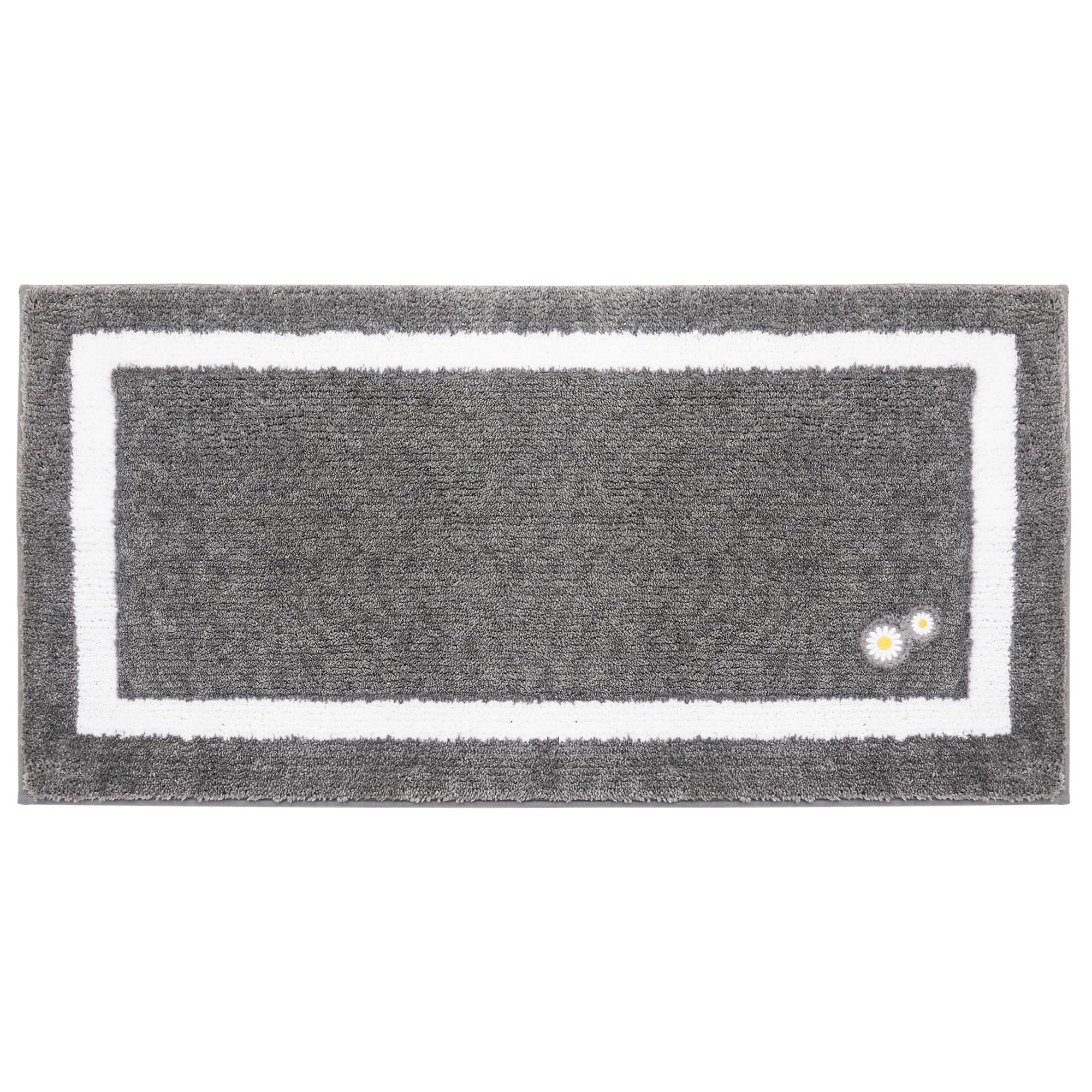 Bathroom-Rug-Non-Slip-Bath-Mats-for-Bathroom Absorbent and Soft Bathroom Mat Washable Bath Rugs Embroidered Floral Bathroom Rugs