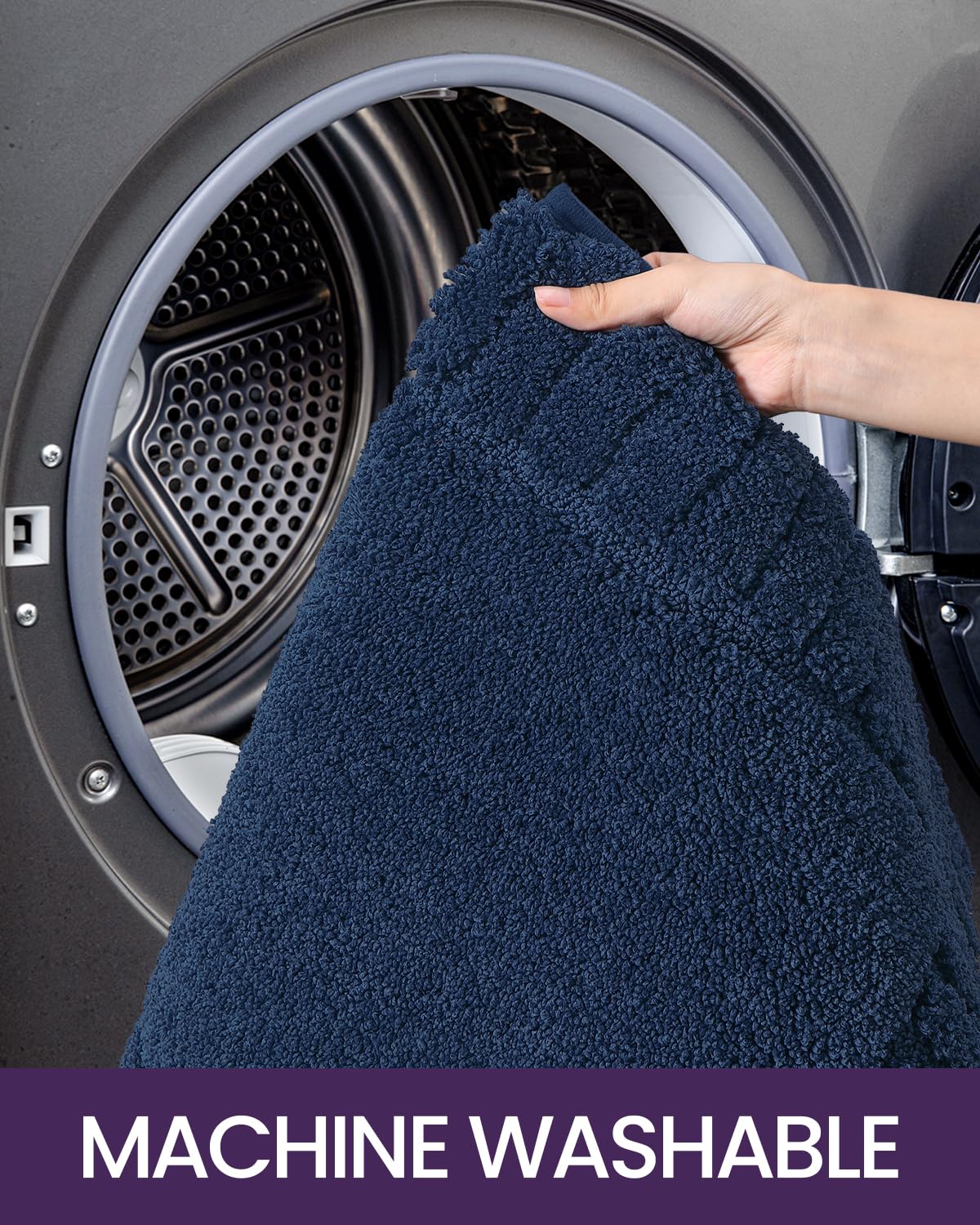 Bathroom Rugs, Non Slip Bath Mats for Bathroom Floor, Ultra Soft and Absorbent Bath Rug Shower Carpet, Machine Washable