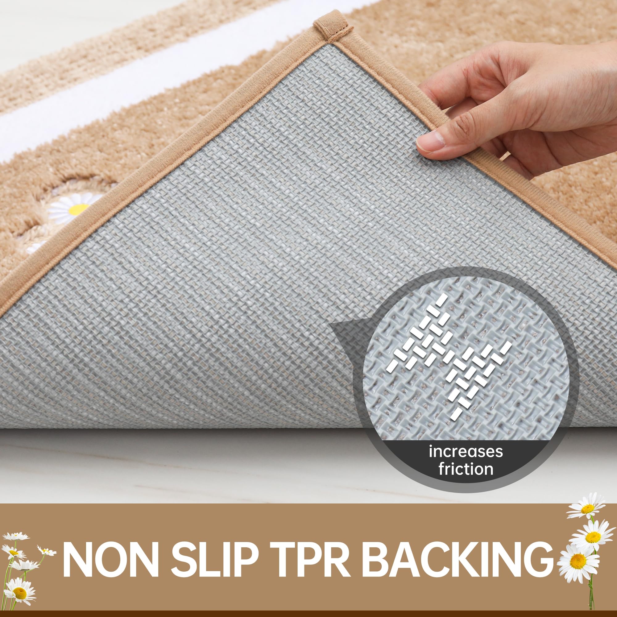 Bathroom-Rug-Non-Slip-Bath-Mats-for-Bathroom Absorbent and Soft Bathroom Mat Washable Bath Rugs Embroidered Floral Bathroom Rugs