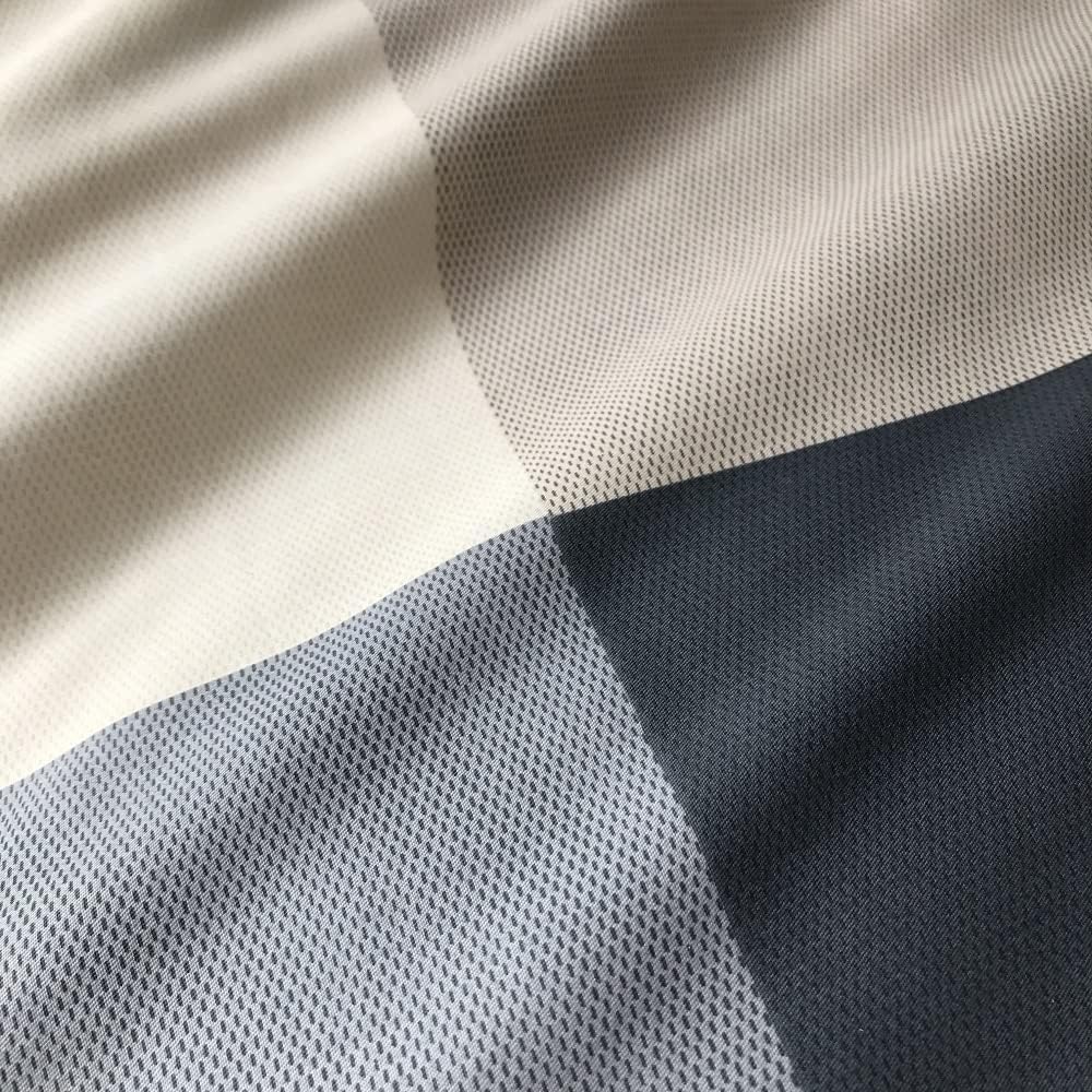 Cotton Grid Plaid Duvet Cover Set Full Modern Reversible Checkered Hotel Quality Zipper Closure Bedding Collection (NO Comforter)