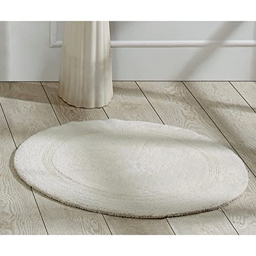Contour Bathroom Rugs 100% Cotton Rugs Extra Soft & Thick, Water Absorbent, Reversible, Machine Washable, Tufted Bath Mats for Toilet
