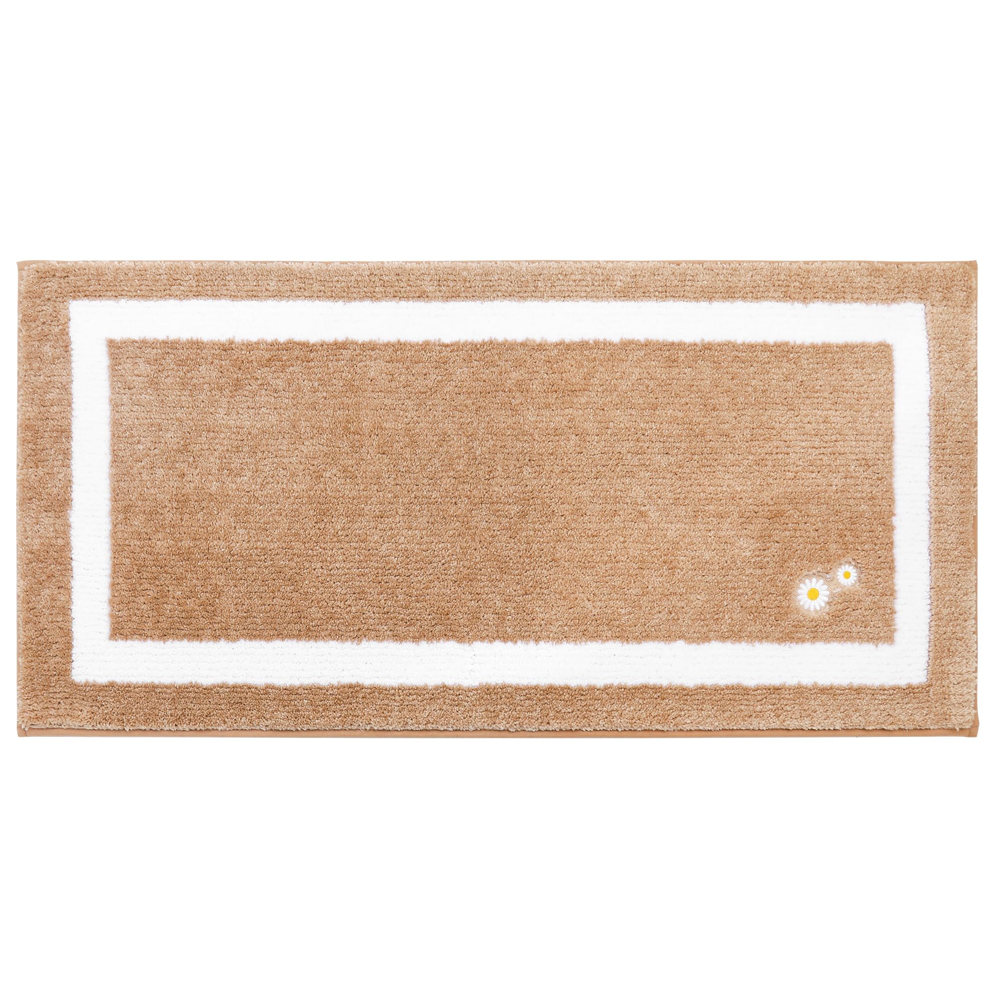 Bathroom-Rug-Non-Slip-Bath-Mats-for-Bathroom Absorbent and Soft Bathroom Mat Washable Bath Rugs Embroidered Floral Bathroom Rugs