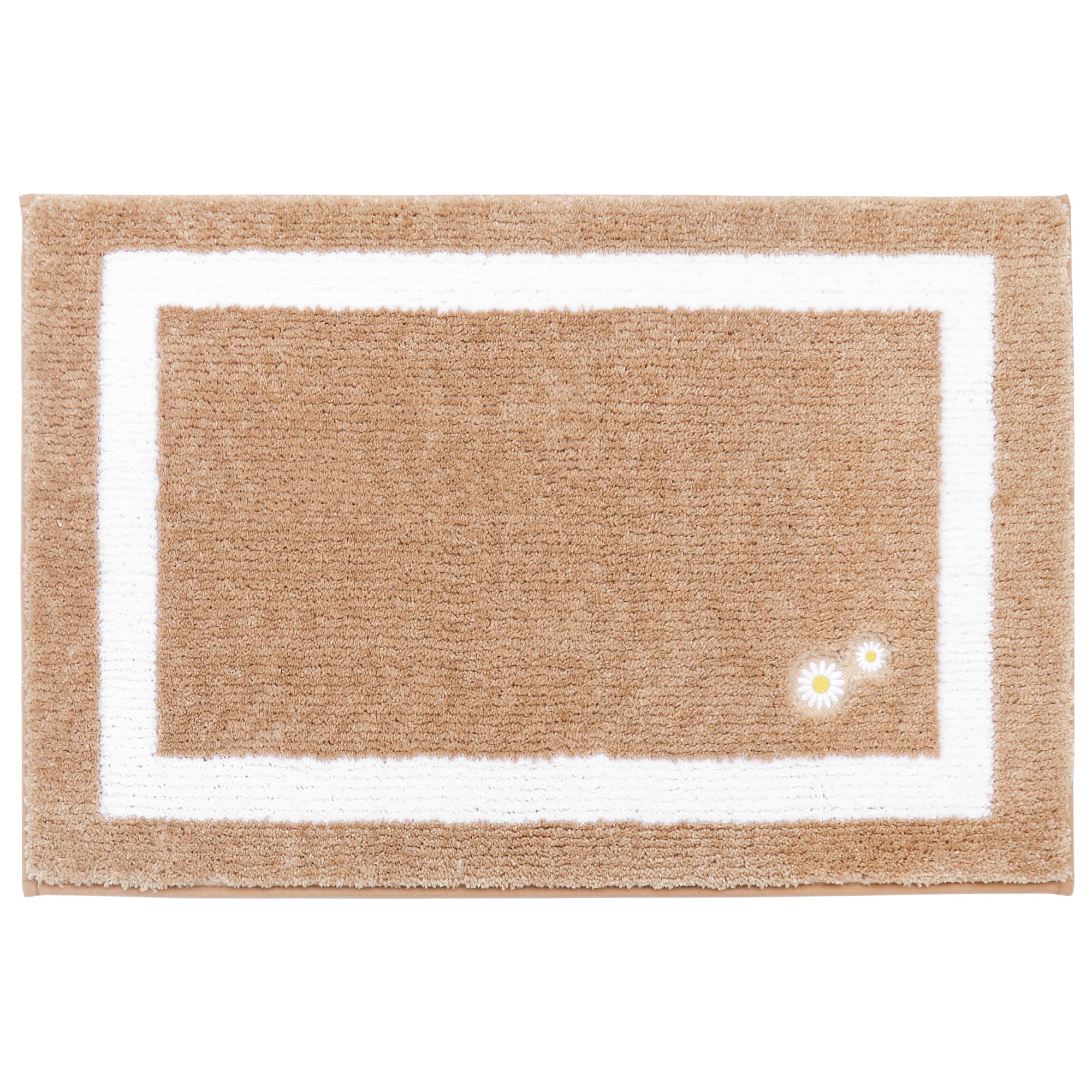 Bathroom-Rug-Non-Slip-Bath-Mats-for-Bathroom Absorbent and Soft Bathroom Mat Washable Bath Rugs Embroidered Floral Bathroom Rugs