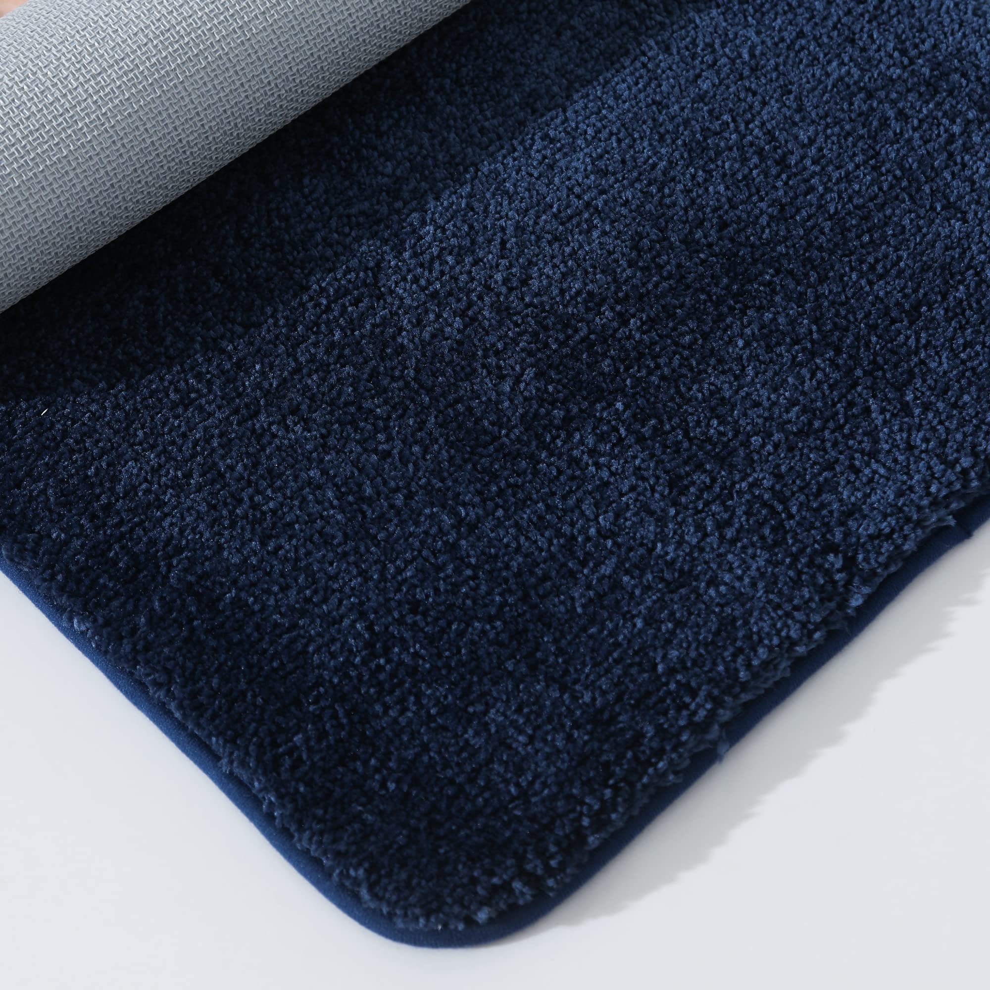 Extra Thick Bath Rugs for Bathroom - Anti-Slip Bath Mats Soft Plush Yarn Shaggy 100% Strong Mirco Polyeste Mat Living Room Bedroom Mat Floor Water Absorbent