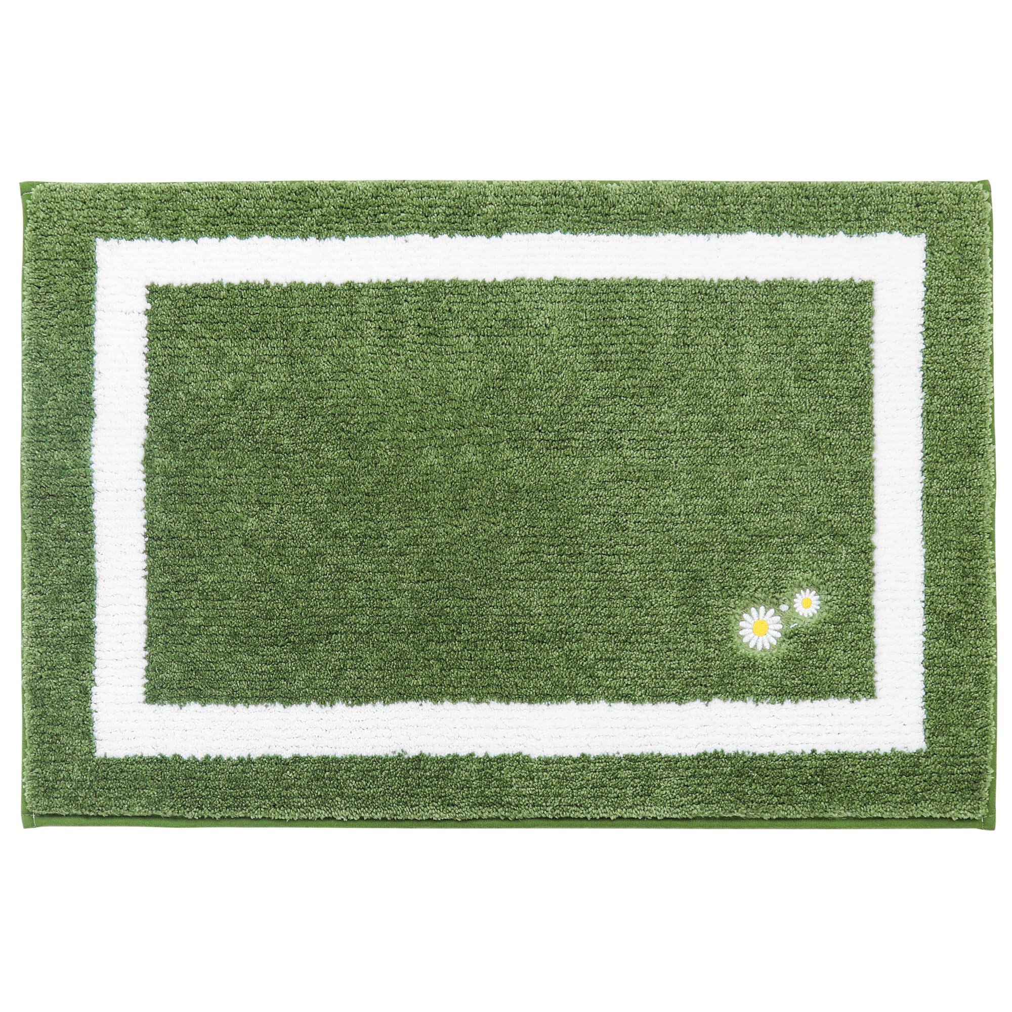 Bathroom-Rug-Non-Slip-Bath-Mats-for-Bathroom Absorbent and Soft Bathroom Mat Washable Bath Rugs Embroidered Floral Bathroom Rugs