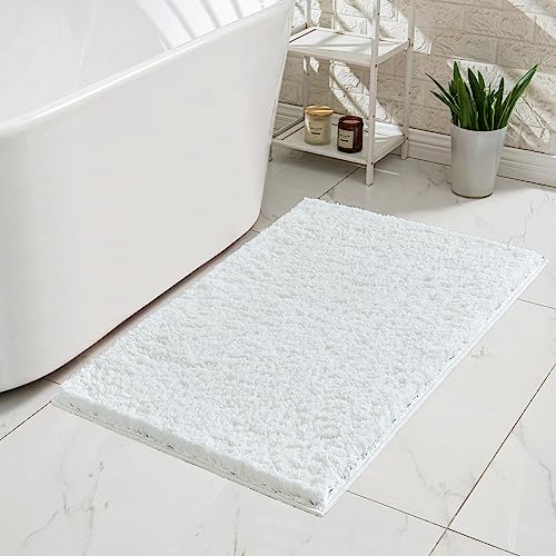 Bath mats for Bathroom Non Slip, Ultra Soft Bath Rugs for Bathroom Washable, Plush Microfiber Area Rugs for Bedroom