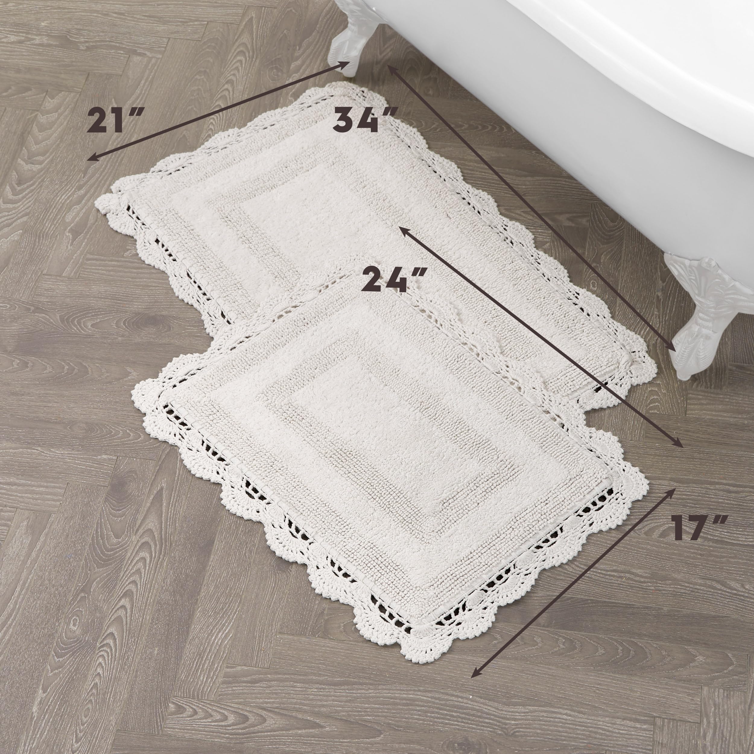 2-Piece Bath Rug Set