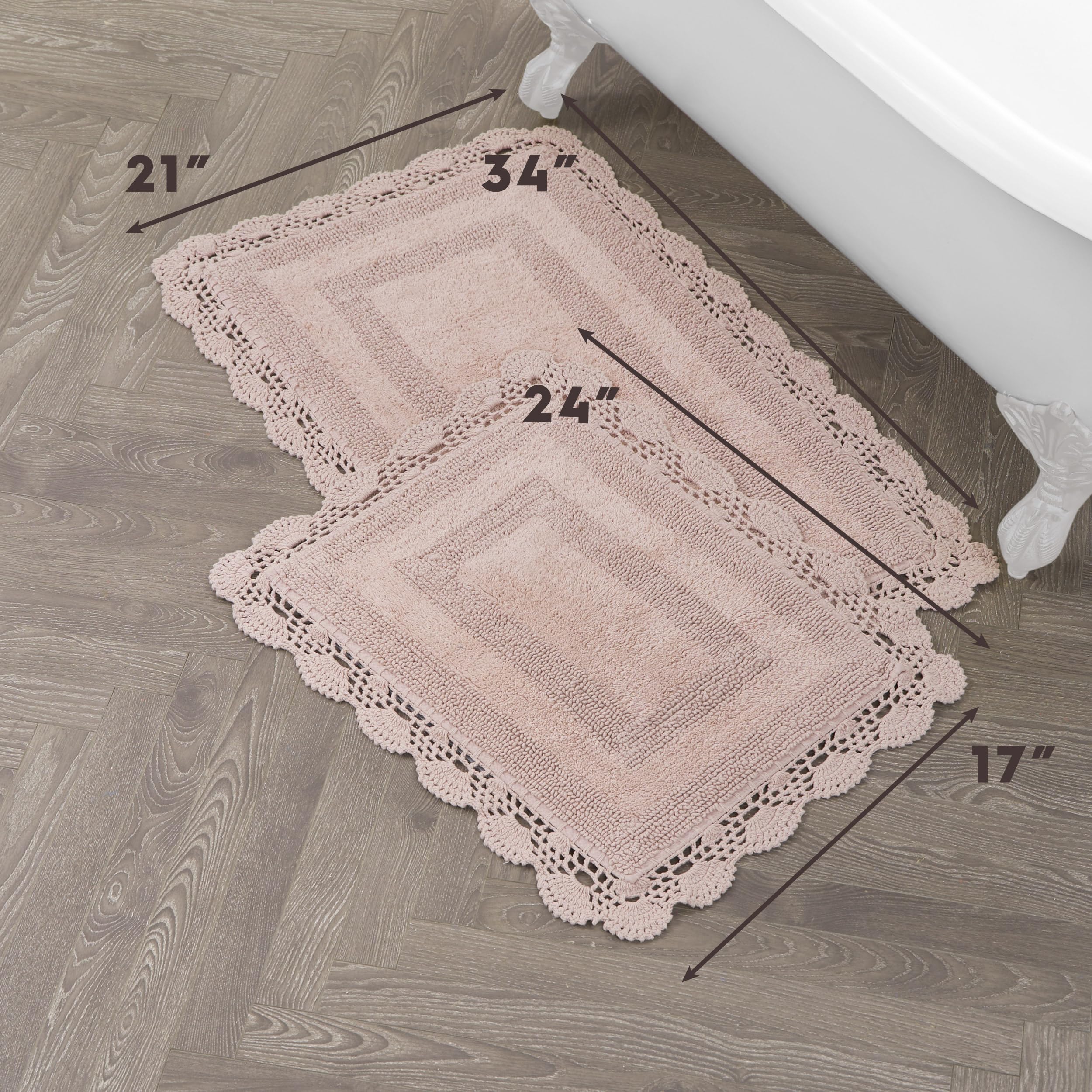 2-Piece Bath Rug Set