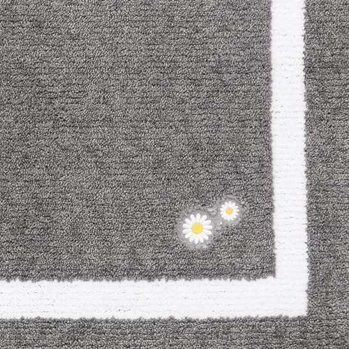 Bathroom-Rug-Non-Slip-Bath-Mats-for-Bathroom Absorbent and Soft Bathroom Mat Washable Bath Rugs Embroidered Floral Bathroom Rugs