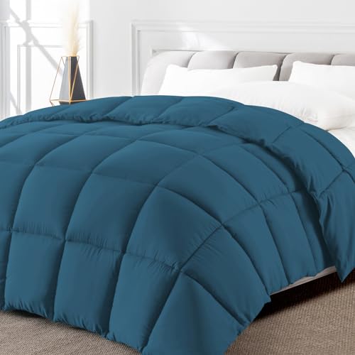 Queen Comforter Duvet Insert - All Season Down Alternative Quilted Bed Comforters Queen Size with Corner Tabs - Machine Washable