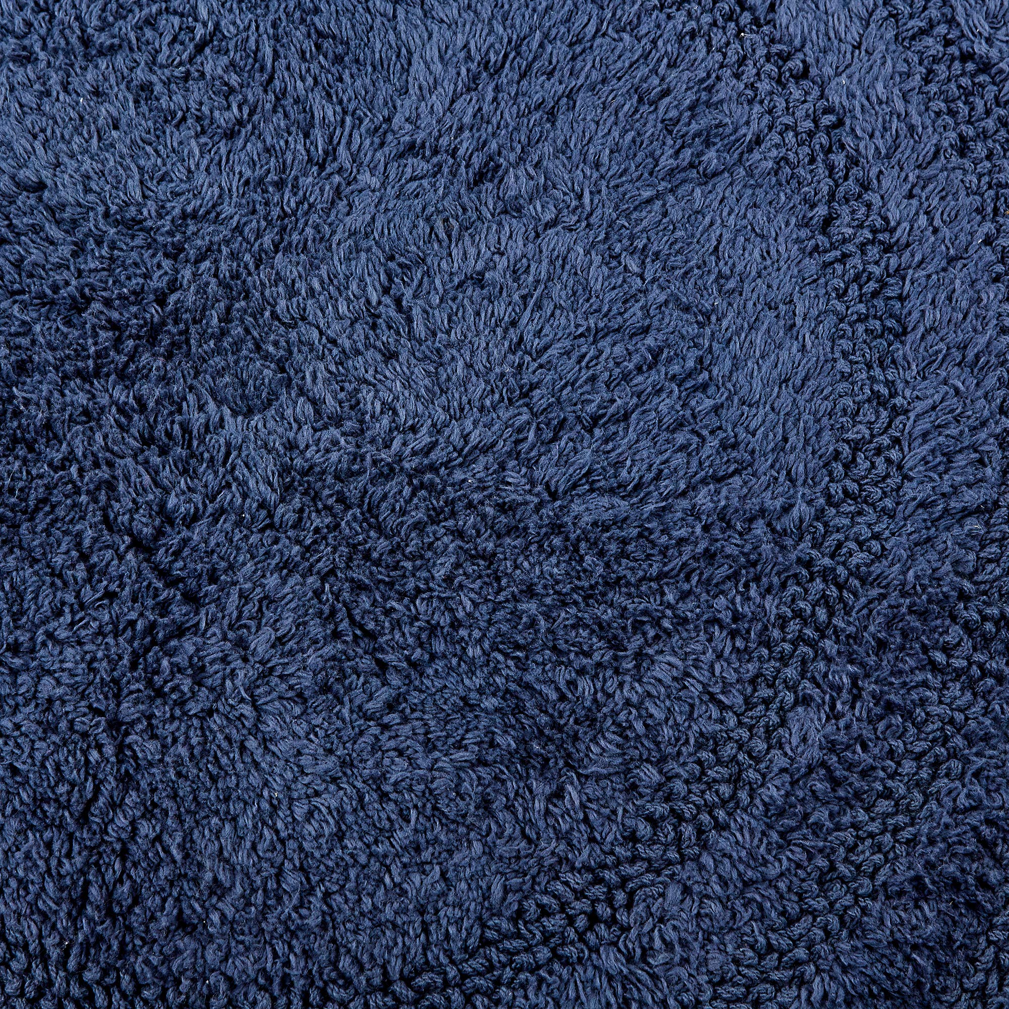 Crochet Collection Reversible Bath Mat, Round