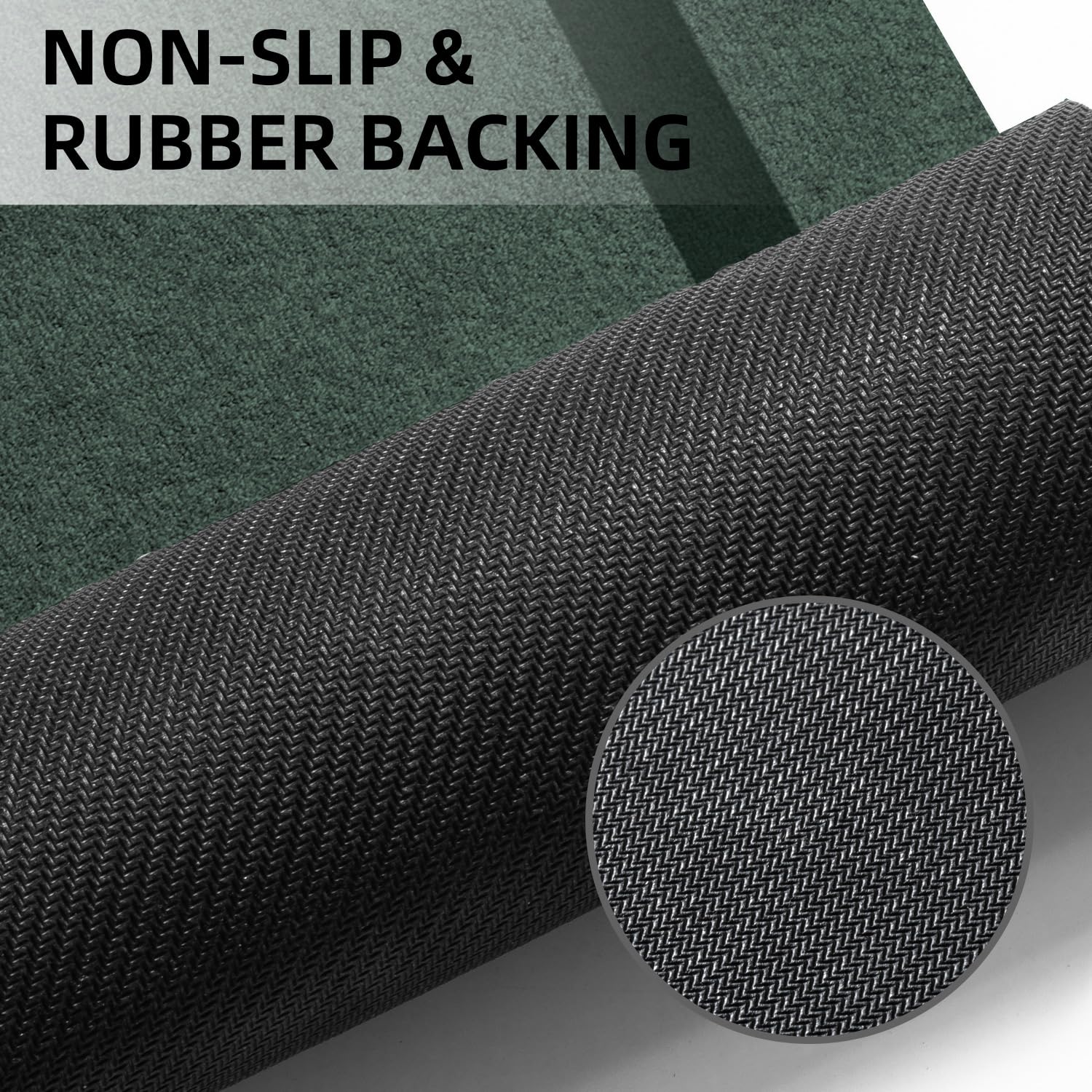 改chakme Quick Dry Bath Mat, Ultra Thin Bath Mat Non Slip Absorbent Bath Mats for Bathroom Floor Mat Fit Under Door for Bathroom Mat, (Grey, 24"x16")