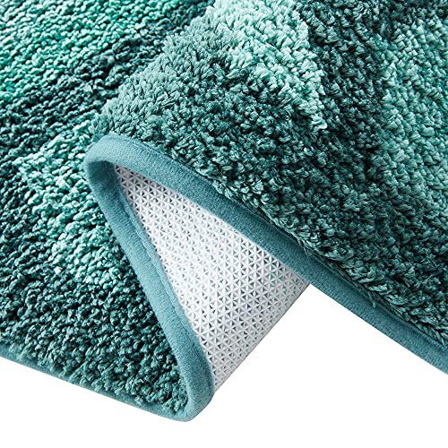 Bathroom Rugs, Ultra Soft Shaggy Bath Rugs - Bath Mats for Bathroom, Machine Wash, Non Slip Backing Rubber, 3 Piece Bathroom Rug Set