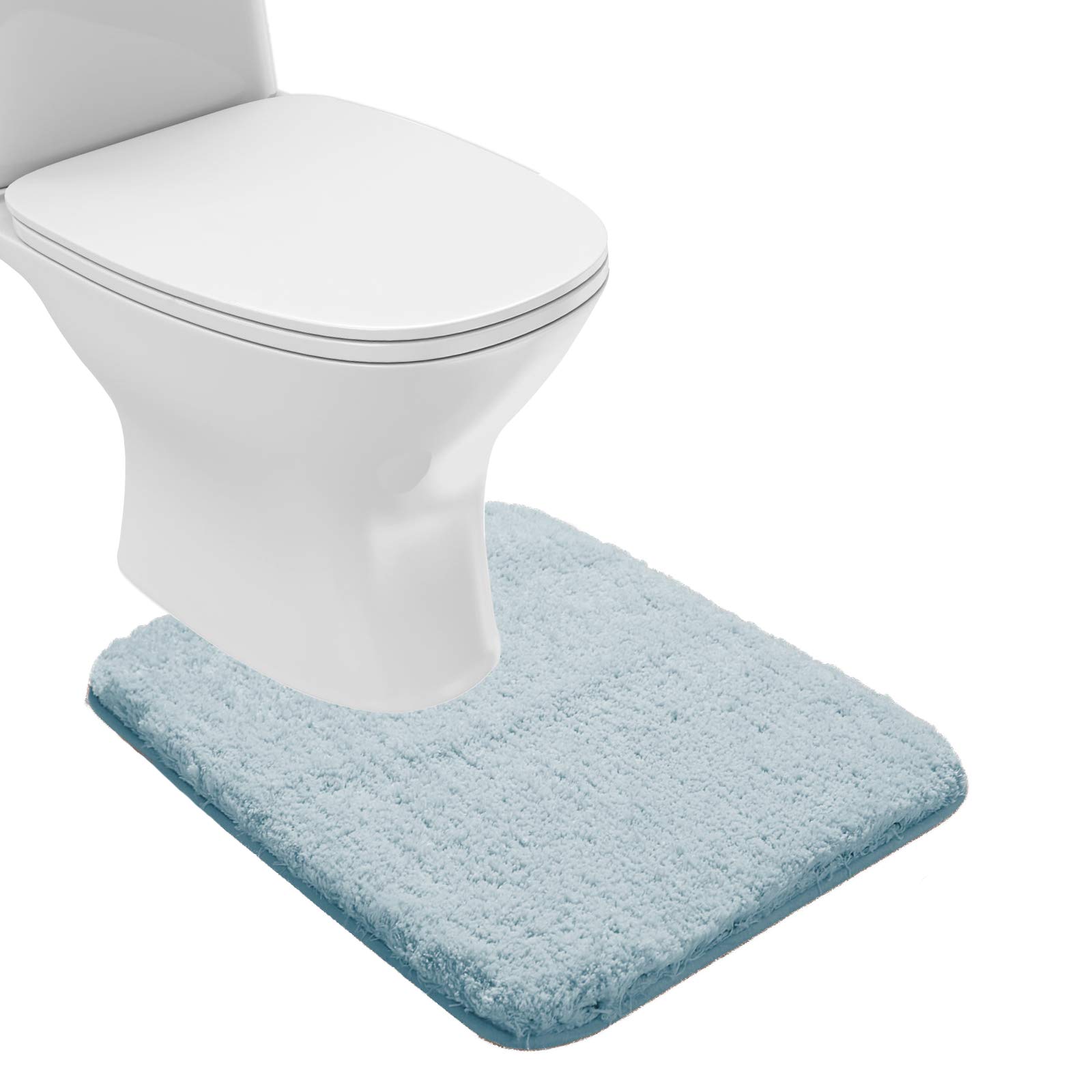Bathroom Rug Non Slip Bath Mat for Bathroom  Water Absorbent Soft Microfiber Shaggy Bathroom Mat Machine Washable Bath Rug for Bathroom Thick Plush Rugs for Shower