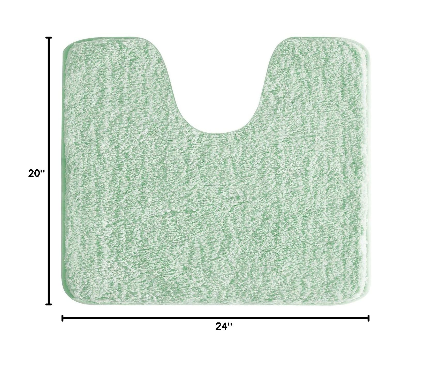 Bathroom Rug Non Slip Bath Mat for Bathroom  Water Absorbent Soft Microfiber Shaggy Bathroom Mat Machine Washable Bath Rug for Bathroom Thick Plush Rugs for Shower