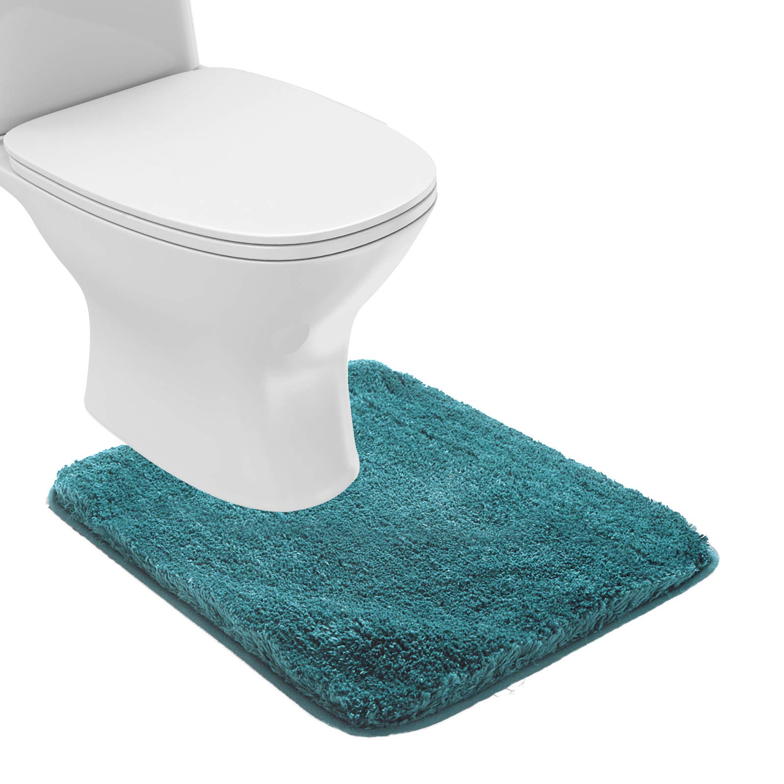 Bathroom Rug Non Slip Bath Mat for Bathroom  Water Absorbent Soft Microfiber Shaggy Bathroom Mat Machine Washable Bath Rug for Bathroom Thick Plush Rugs for Shower