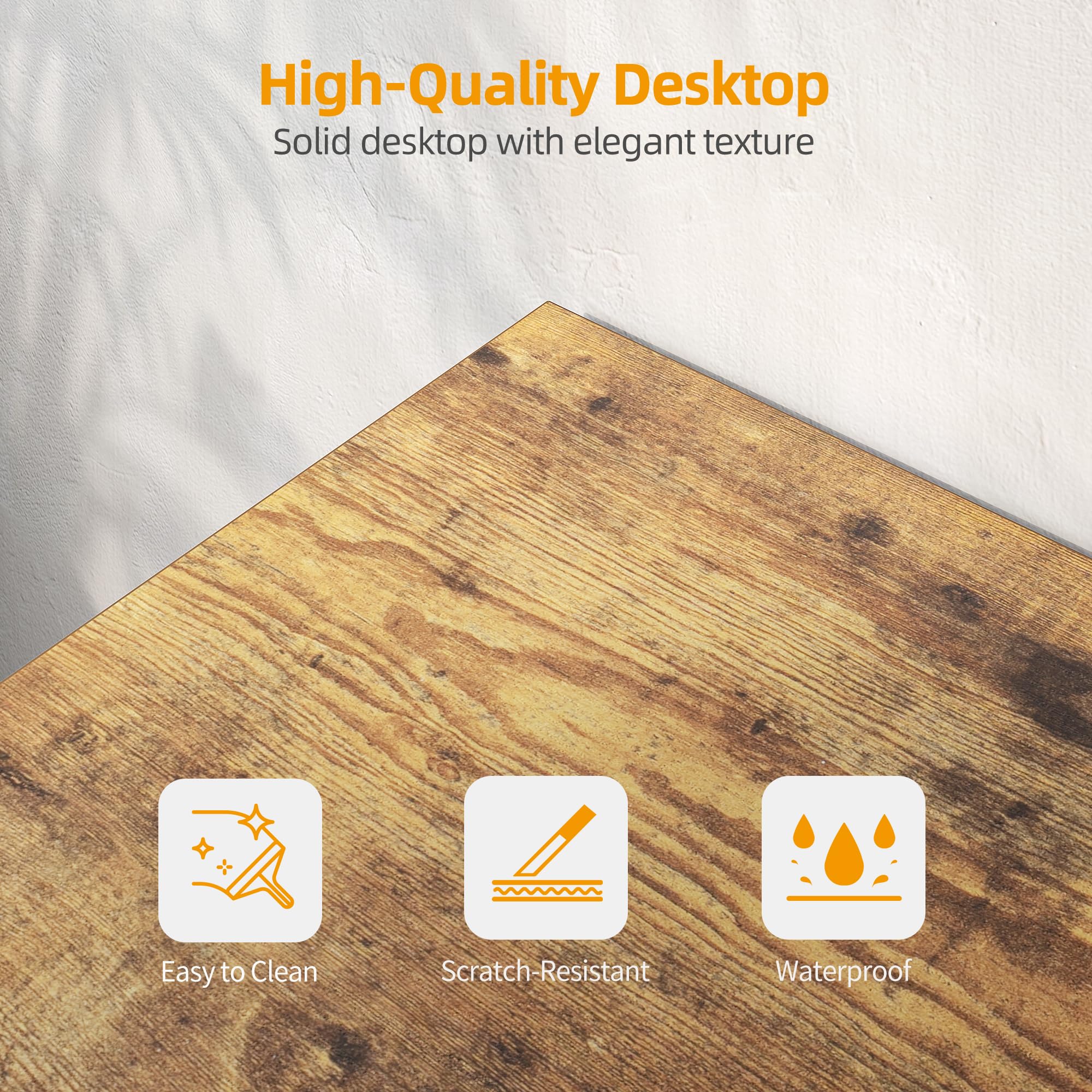 改TIQLAB Small Computer Desk with Power Outlets, 40 Inch L Shaped Desk with Reversible Shelves, Gaming Desk Corner Desk Study Writing Table for Home Office Bedroom Living Room, Black