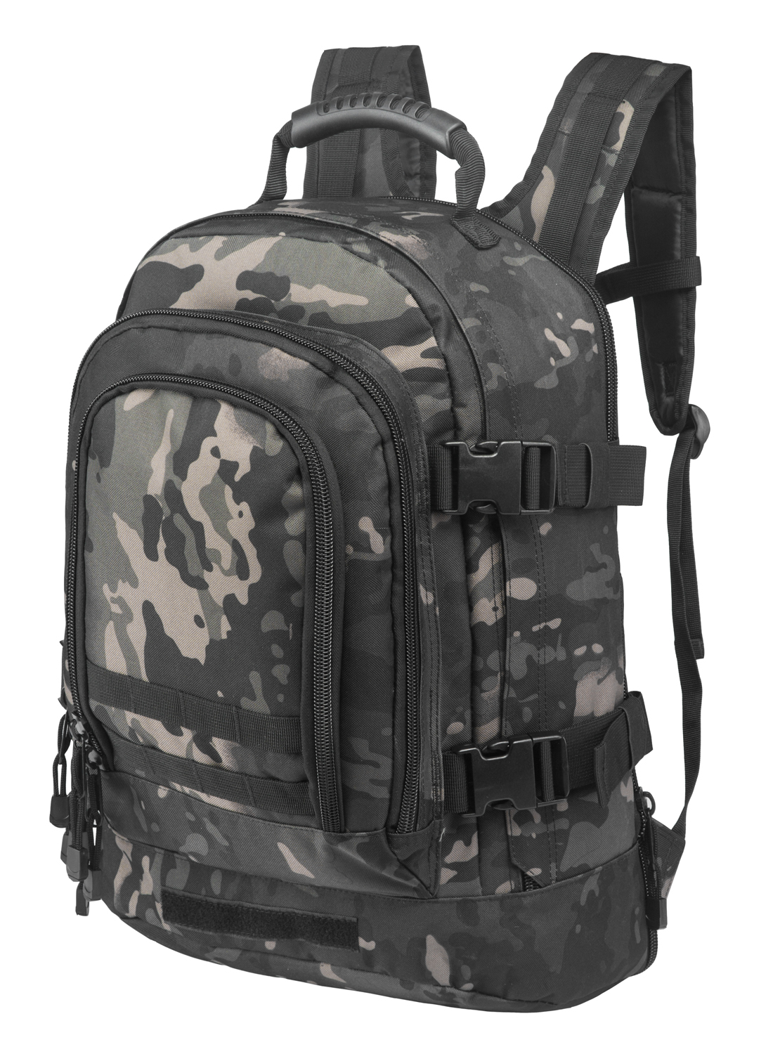 Military Outdoor Backpack Expandable Backpack Tactical Daypack With Waist Strap for Hiking Hunting Outdoor