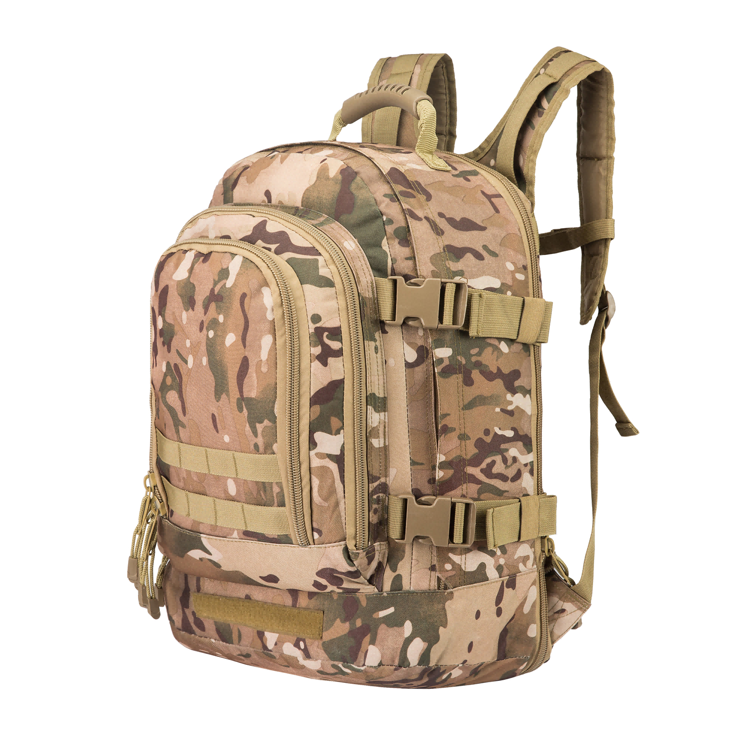 Military Outdoor Backpack Expandable Backpack Tactical Daypack With Waist Strap for Hiking Hunting Outdoor