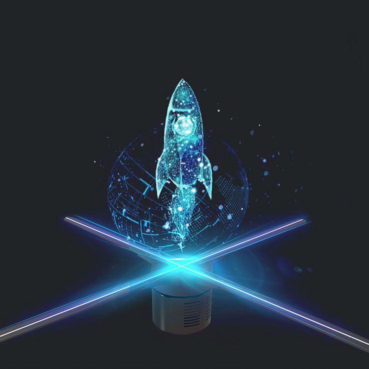 3D Hologram Projector Lights Holiday Creative Lighting Creative Gifts