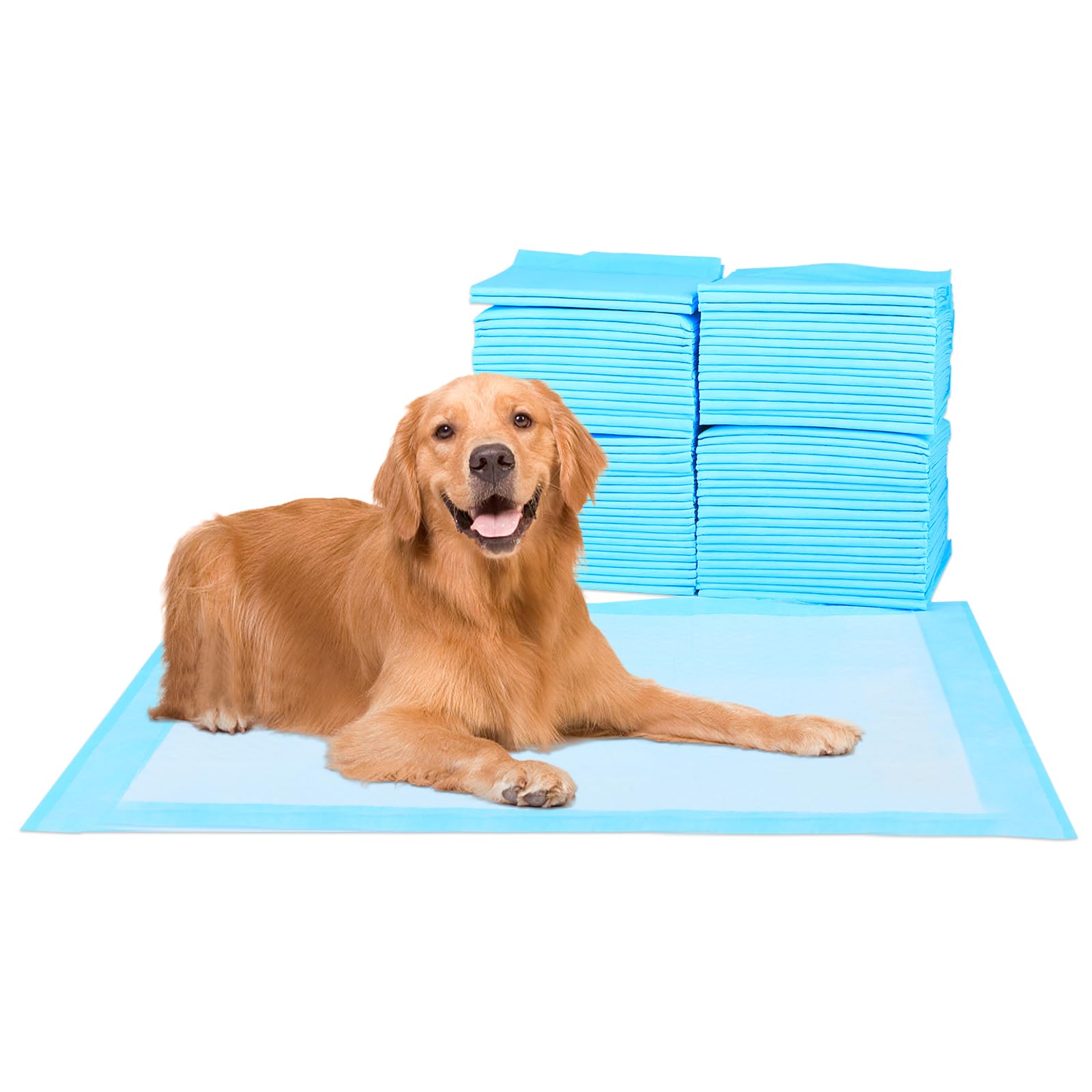 40 Pcs 30" x 36" Premium Disposable Training Pads, Pee Pads, Training Pads, Disposable Puppy Pee Pads, Quick Absorb and Odor Control, Manufactured in The US
