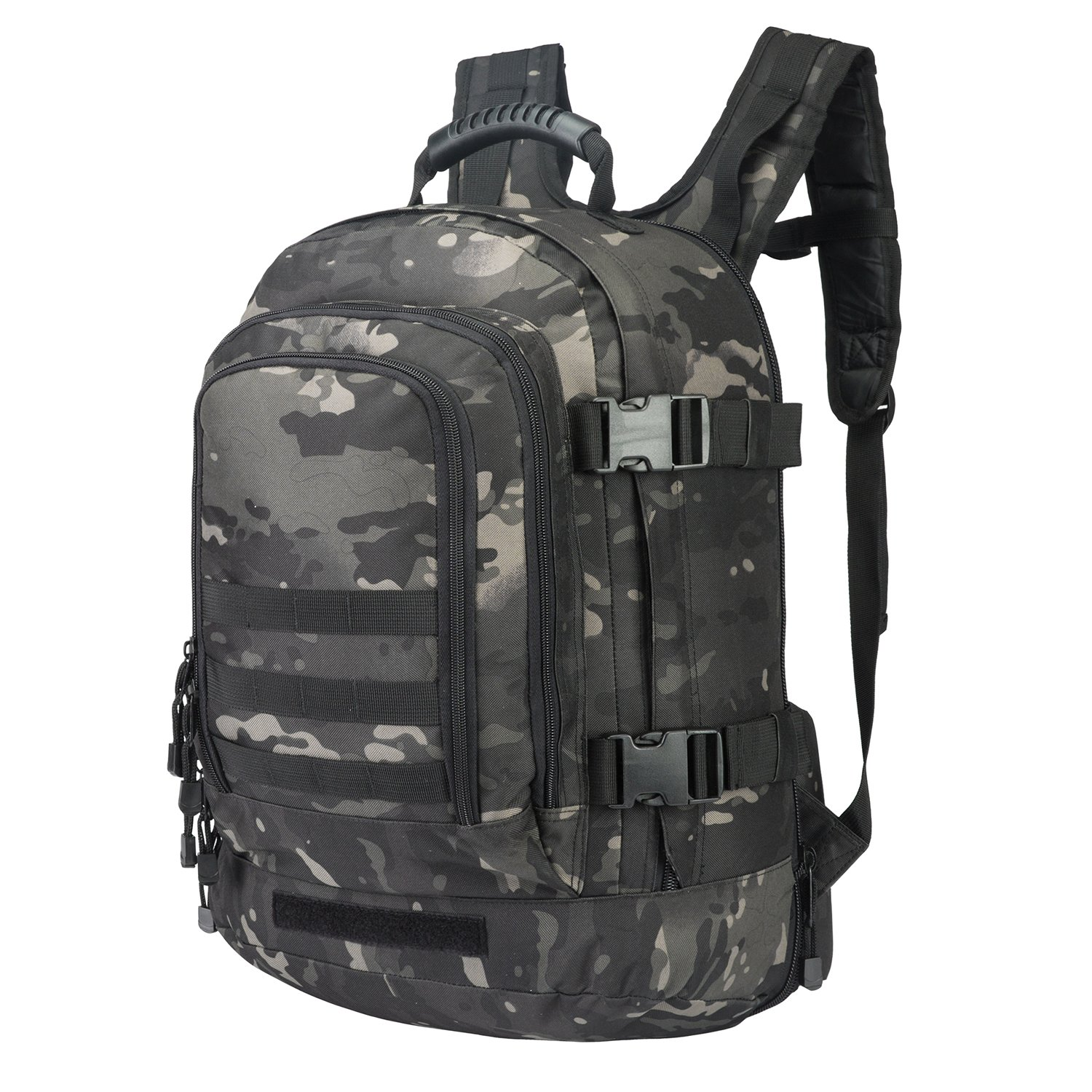 Military Bug Out Bag Expandable Backpack Tactical Daypack With Waist Strap for Outdoor Hiking Hunting