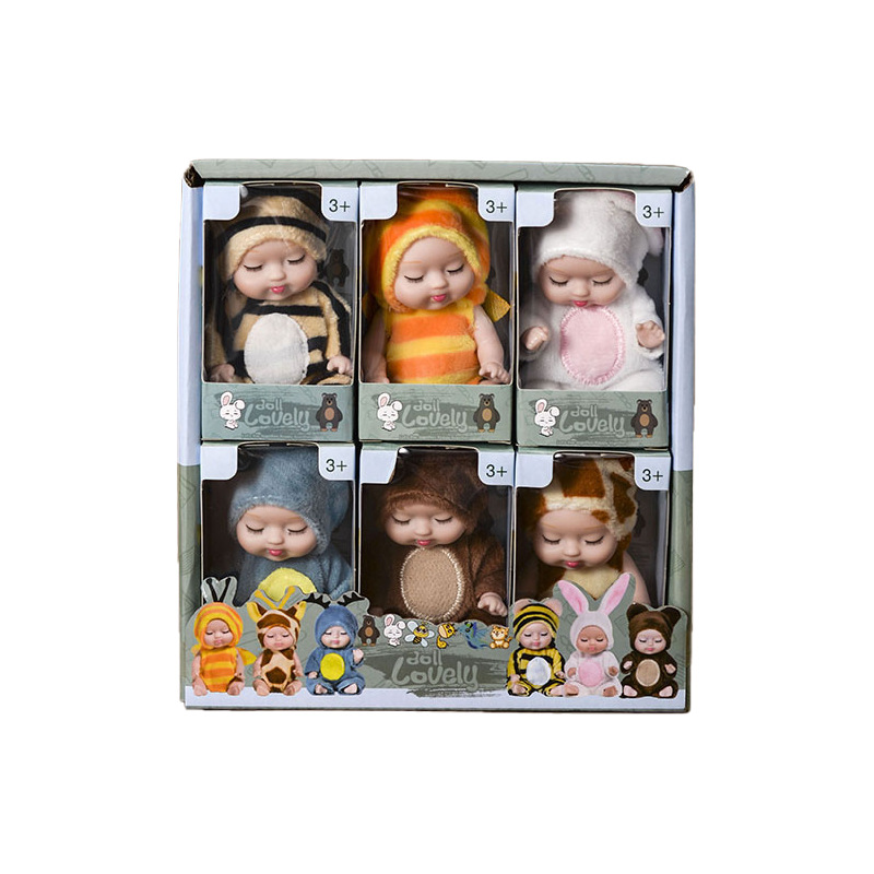 6pcs Princess Doll Gift Box, Perfect Birthday And Holiday Gift, Christmas/Halloween Gift For Girls