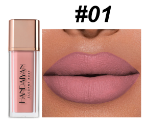 Elegant Rose Non-stick Lip Gloss Lipstick Liquid Lipstick Non-stick Cup Non-fading Matte Mud Lip Lipstick Matte Lip Glaze