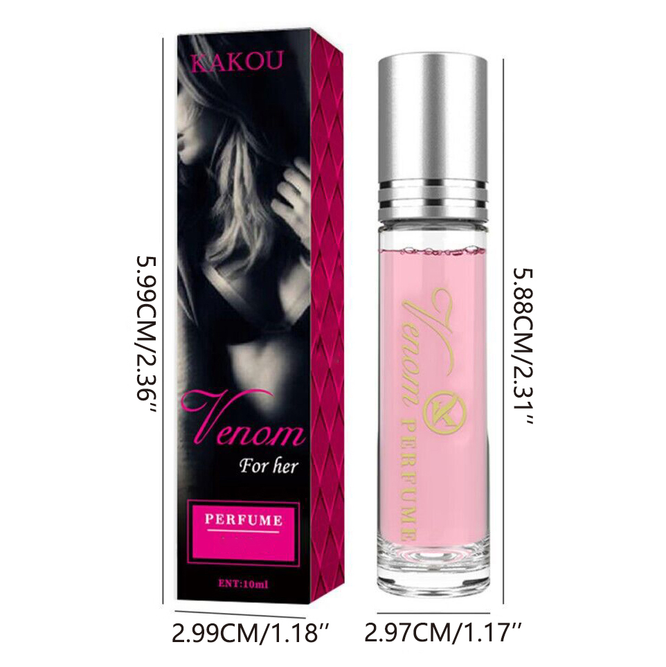 Portable 10ml Pheromone Roll-On Perfume for Women - Fresh, Natural &amp; Elegant Scent, Long-Lasting for Dating, Travel &amp; Parties in 2025