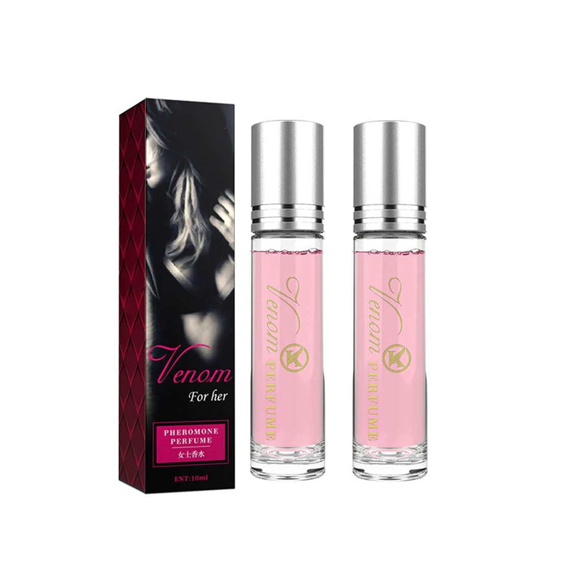 Portable 10ml Pheromone Roll-On Perfume for Women - Fresh, Natural & Elegant Scent, Long-Lasting for Dating, Travel & Parties in 2025