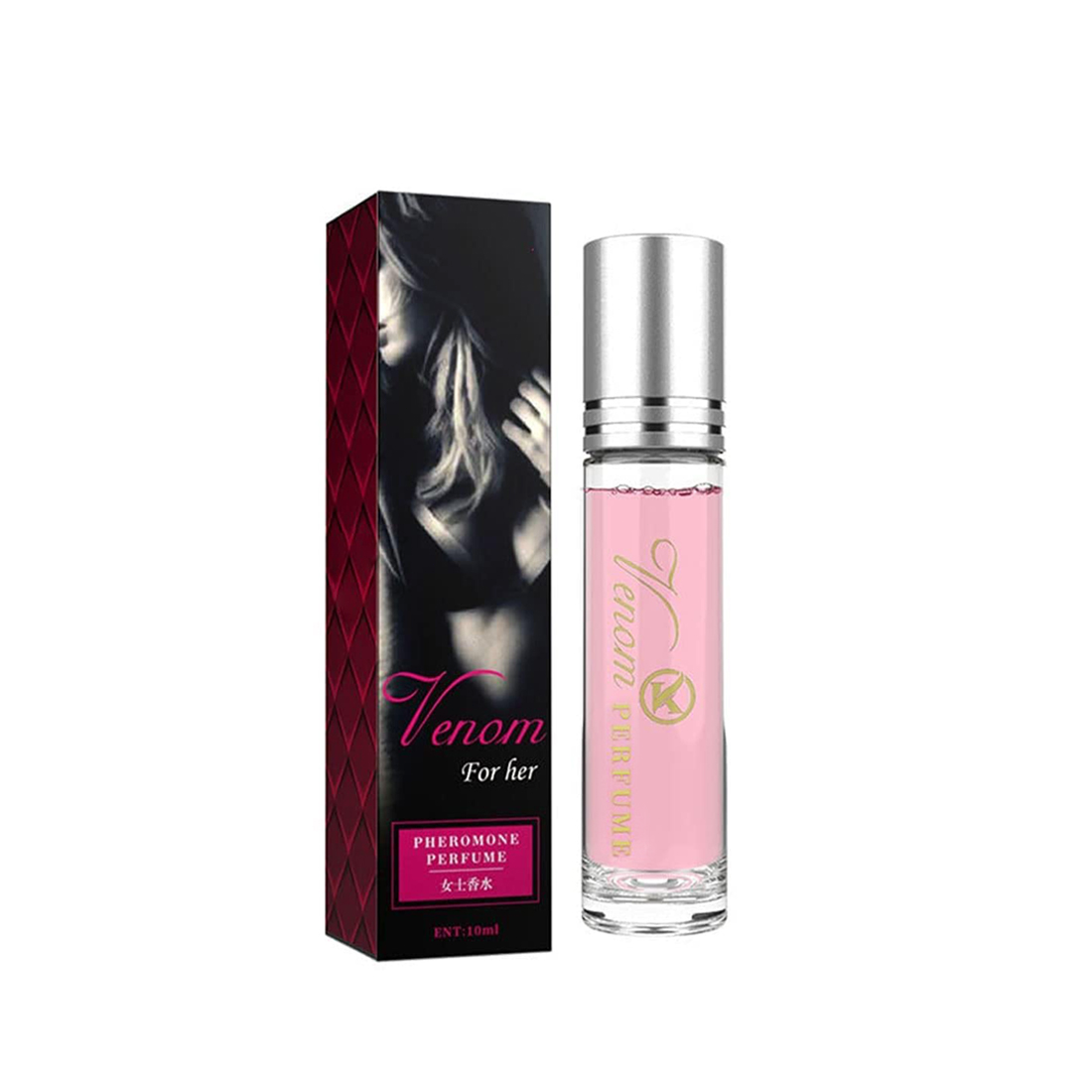 Portable 10ml Pheromone Roll-On Perfume for Women - Fresh, Natural &amp; Elegant Scent, Long-Lasting for Dating, Travel &amp; Parties in 2025