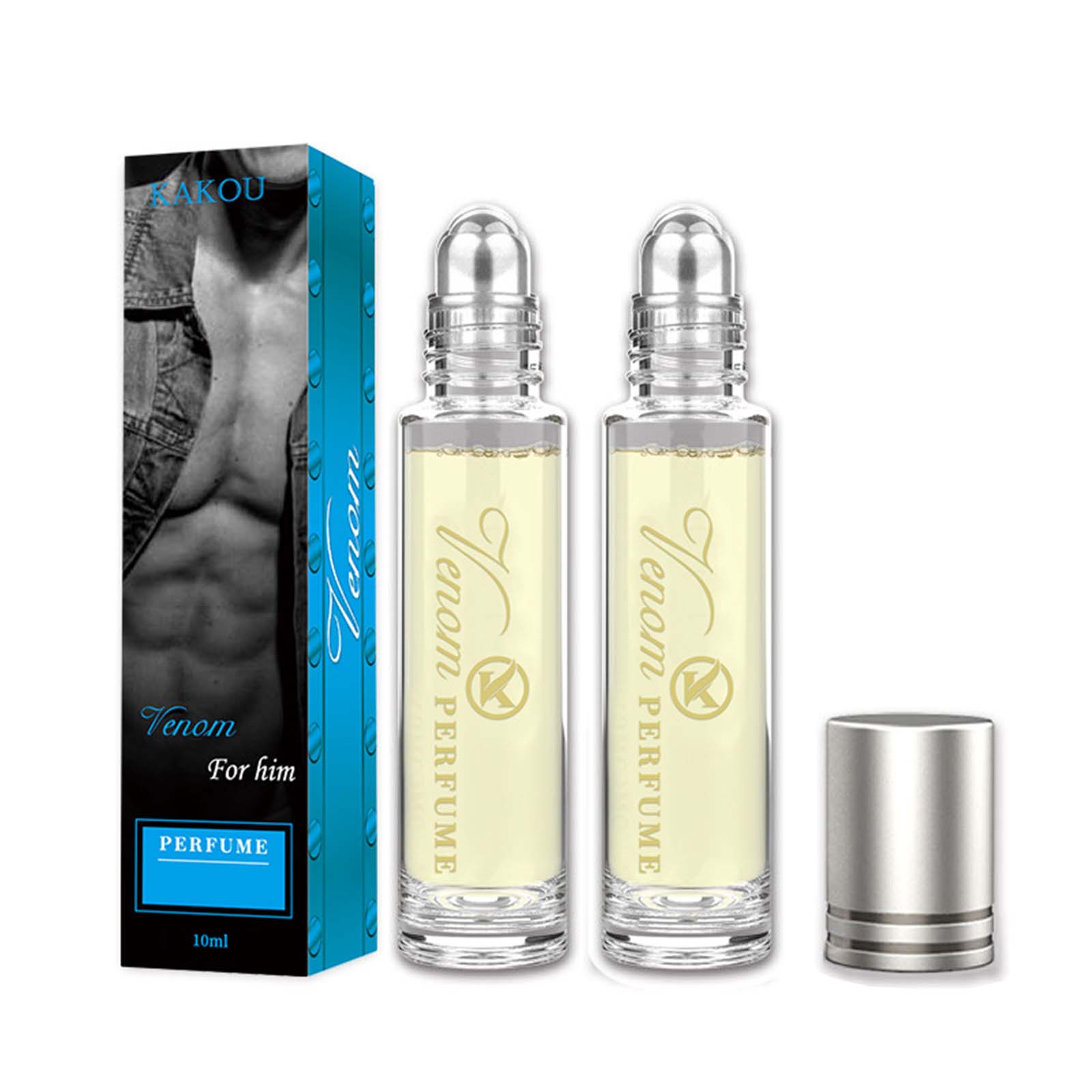Portable Roll On Perfume, Box Rose Pheromone Perfume, Pheromone Based Body Scent, Pheromone Essential Oil for Man