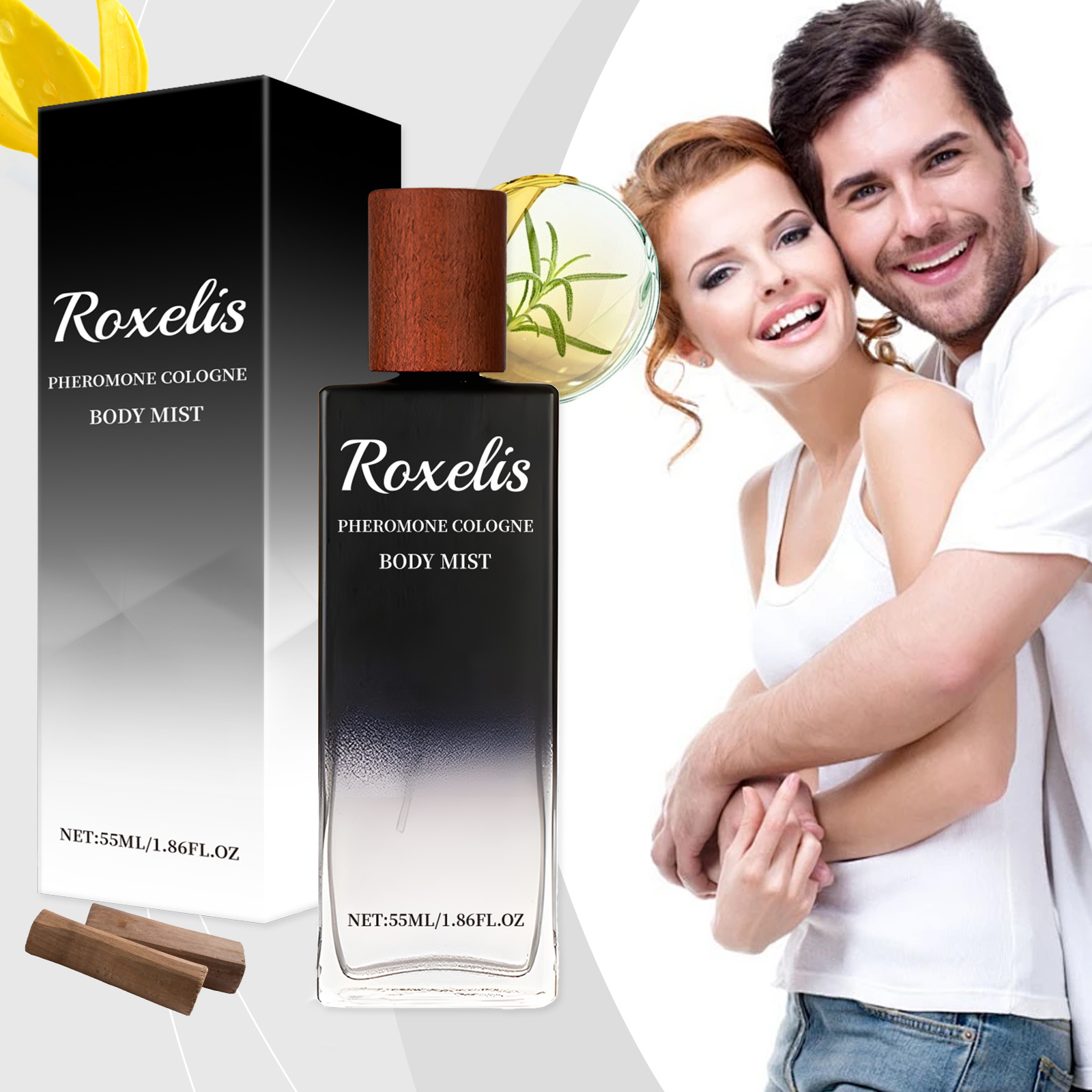 Men's Cologne Rich Cologne Body Spray Plant Extracts Strong Elegant Scent Rich Cologne Body Fragrance Spray