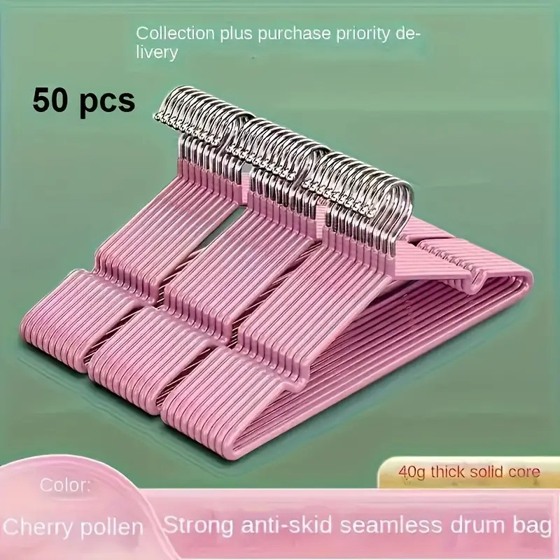 Clothes Hangers With Non-slip Design, Sturdy Heavy Duty Coat Durable Hangers for Coats