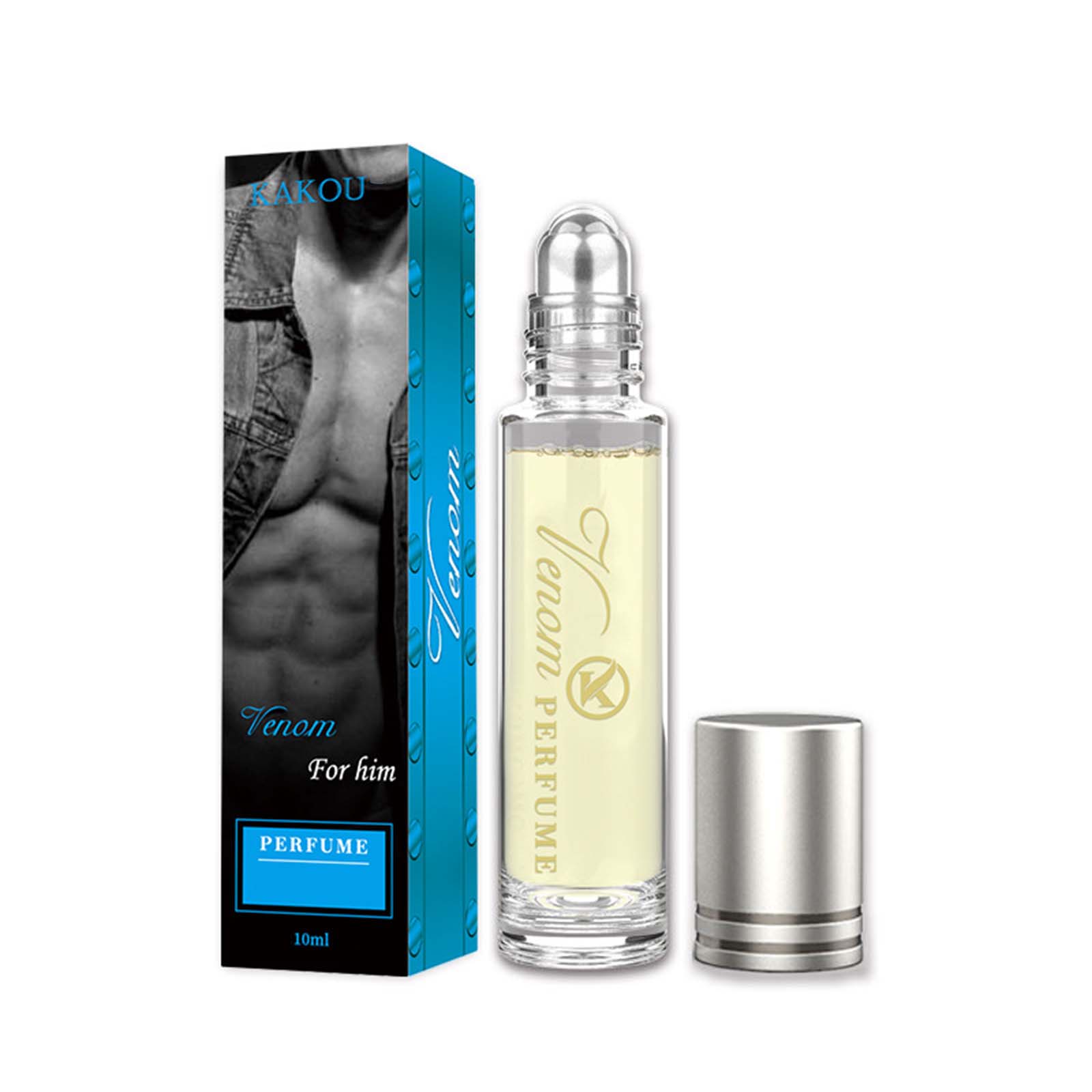 Portable Roll On Perfume, Box Rose Pheromone Perfume, Pheromone Based Body Scent, Pheromone Essential Oil for Man