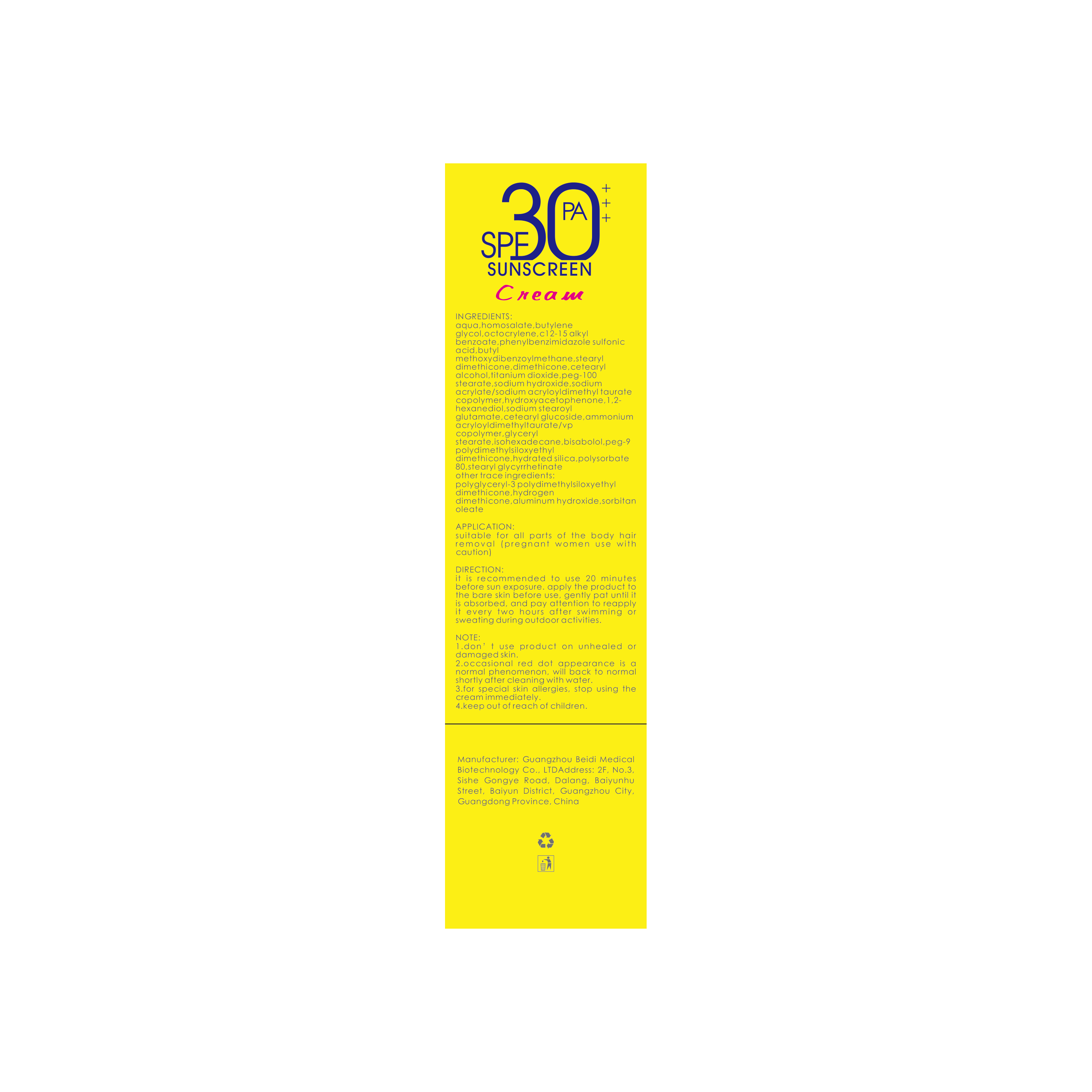 CASA.YES Sunscreen SPF 30+++, Lightweight, Non-Greasy, Water-Resistant, UVA/UVB Protection For Face & Body Sun Protection, Sunscreen