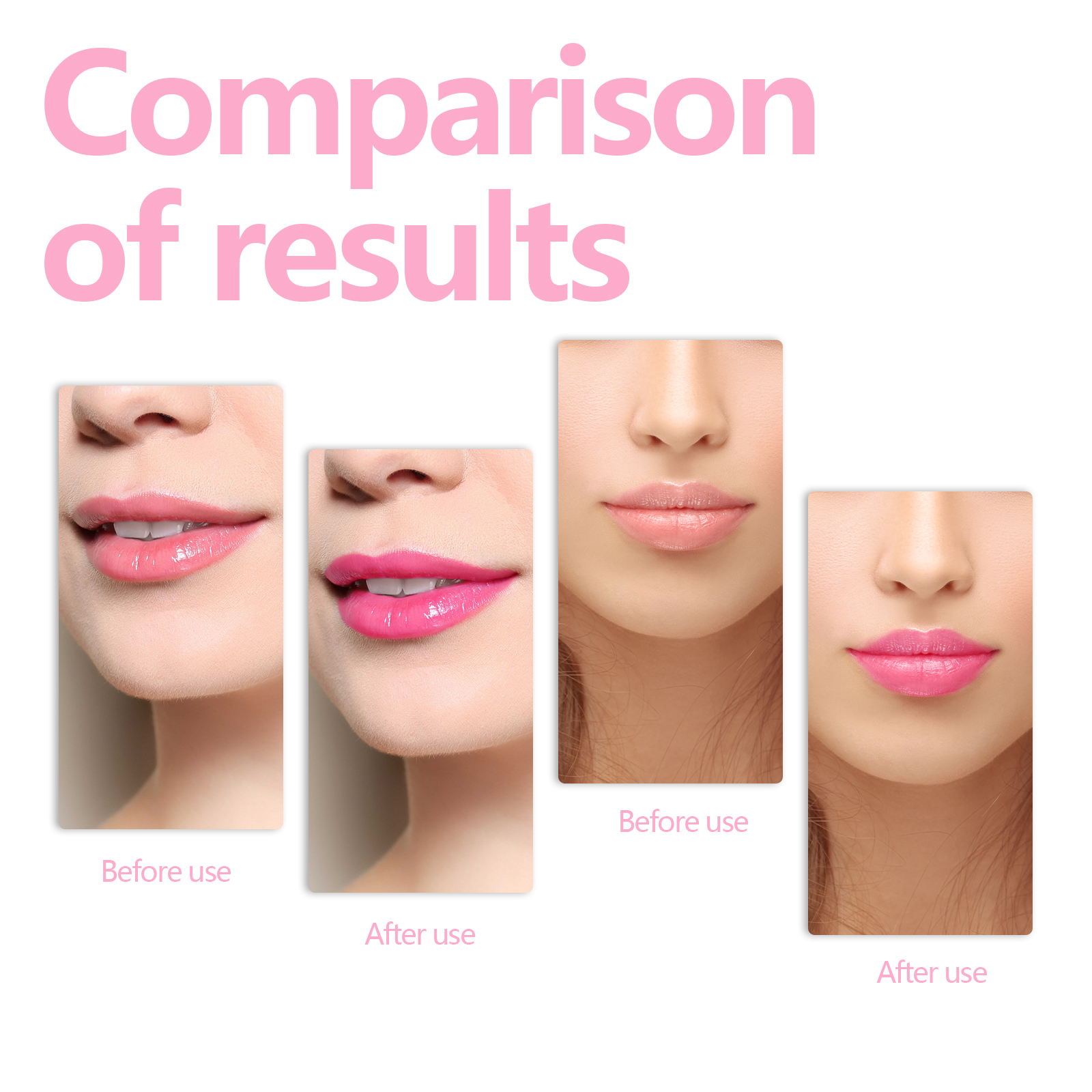 Color-changing lip oil, lightens and smoothes fine lines on lips, moisturizes and prevents dryness and cracking, and color-changing lip care