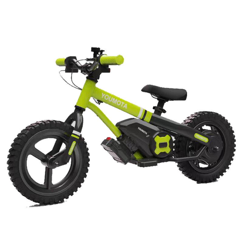 Unfold 2-Wheel 16-Inch Electric Balance Bike for Children 6~9 Years Old Youmota Brand 150W Motor Kids Electric Balance Bikes Maximum Speed 9.9 MPH &amp; Range 6.2 Miles