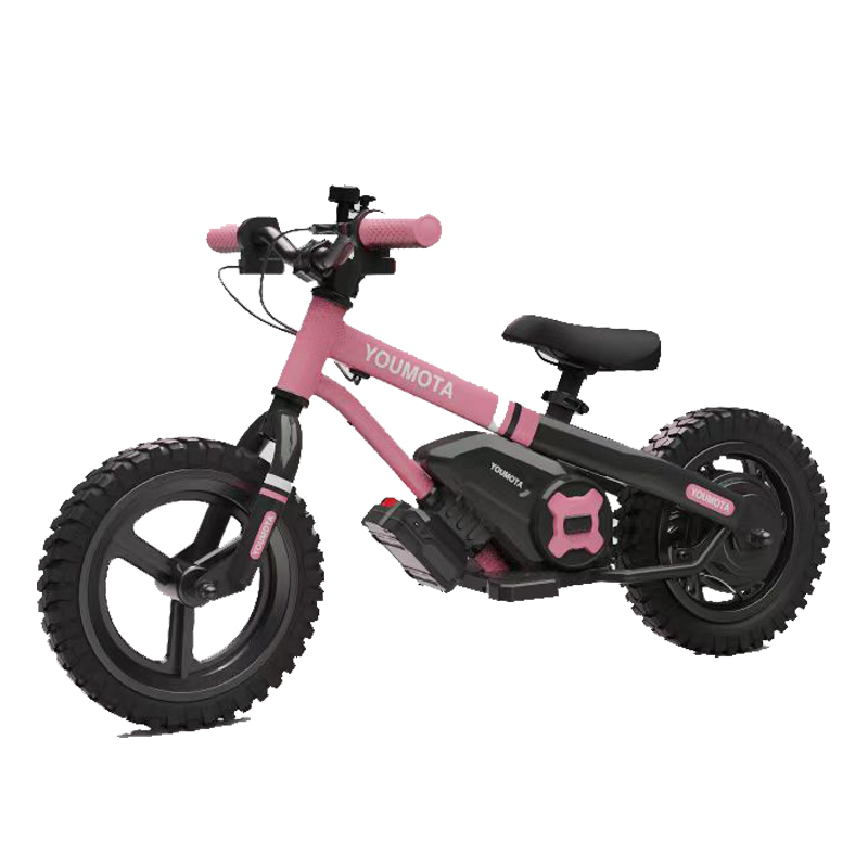Unfold 2-Wheel 16-Inch Electric Balance Bike for Children 6~9 Years Old Youmota Brand 150W Motor Kids Electric Balance Bikes Maximum Speed 9.9 MPH &amp; Range 6.2 Miles