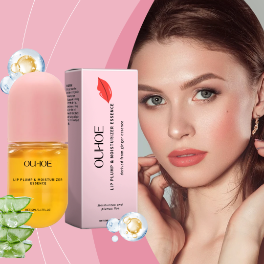 OUHOE moisturizing lip oil, plump and moisturizing lips, nourishing lips, moisturizing elasticity, repairing dryness
