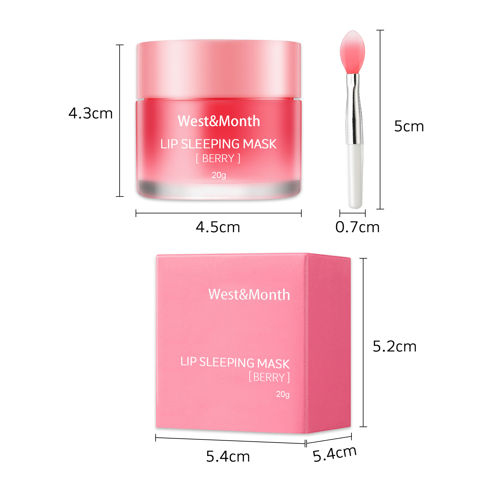 Jelly Lip Mask: Hydrating, Moisturizing, Reducing Lip Wrinkles, and Nourishing Lip Skin