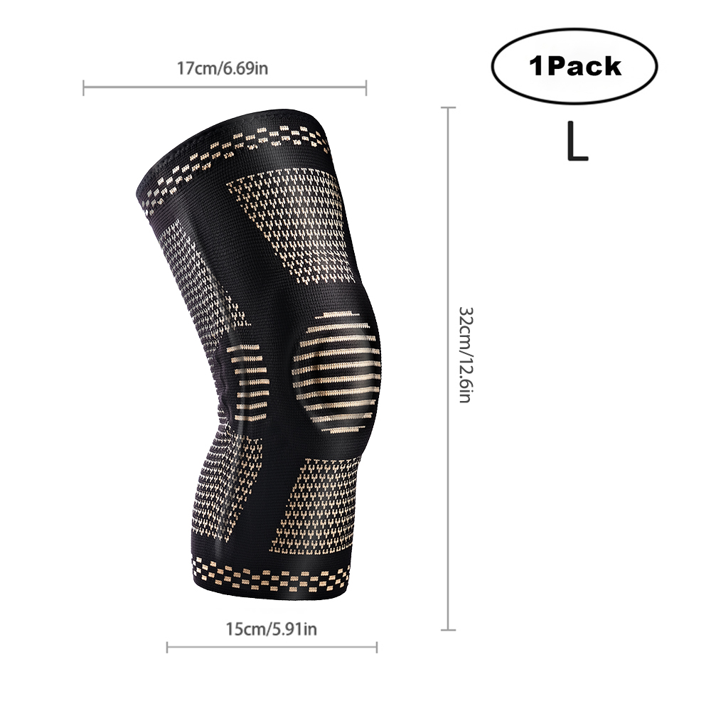 ARITAUM Knee Brace for Women &amp; Men, Medical Knee Support with Patella Pad, Knee Compression Sleeve for Knee Pain, Meniscus Tear, ACL, Joint Pain, Runner, Workout - FSA/HSA Eligible