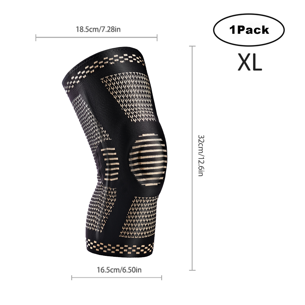 ARITAUM Knee Brace for Women &amp; Men, Medical Knee Support with Patella Pad, Knee Compression Sleeve for Knee Pain, Meniscus Tear, ACL, Joint Pain, Runner, Workout - FSA/HSA Eligible