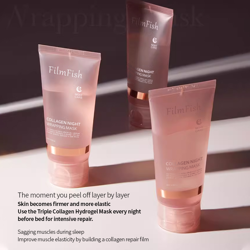 Collagen Spreader Mask Kolagen Netra Ping Musk Peel Pull Mask