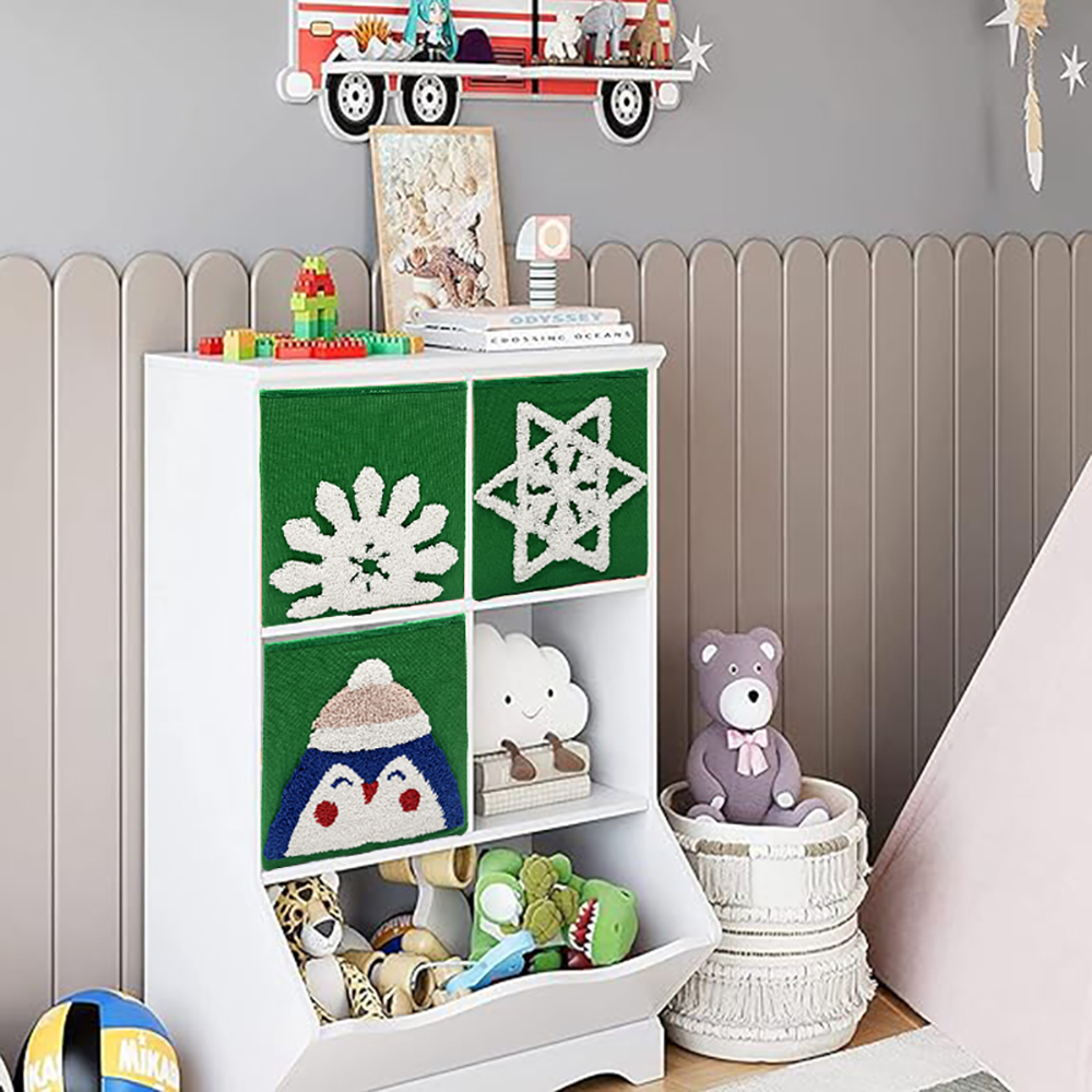 Premium Embroidered Christmas 10.5-inch Organizer 3pcs, Bake the Christmas Spirit