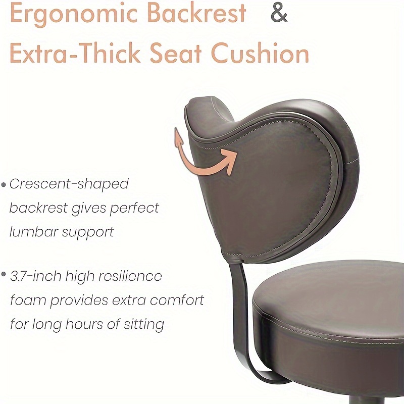 Meditation Chair, Home Office Desk Chair, Cross Leg Chair with Lumbar Support and Adjustable Stool, Multi-Functional Kneeling Chair, Height Adjustable, Yoga Table and Chair Flexible Design for Fidgeters
