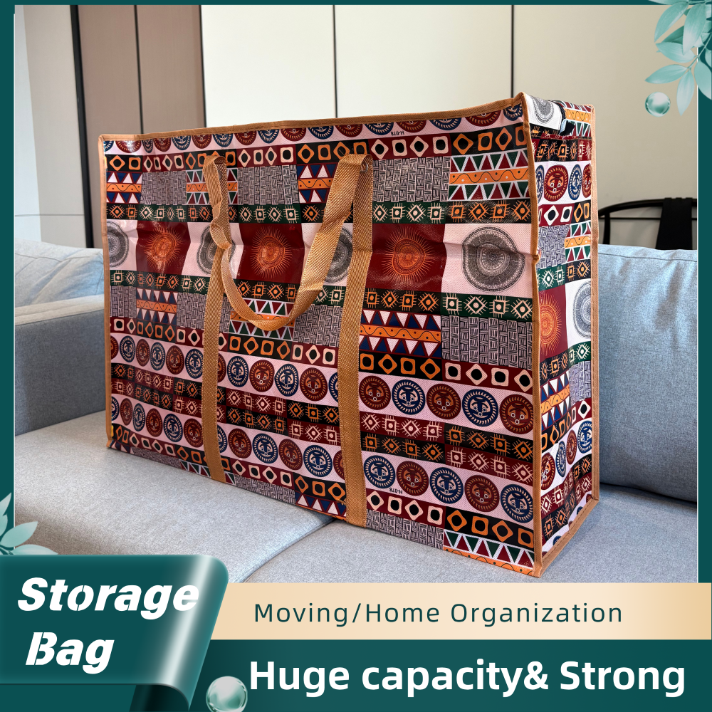 Trend pattern waterproof storage bag, necessary for shopping, storage, travel and multi-scenes, value and practicality coexist.